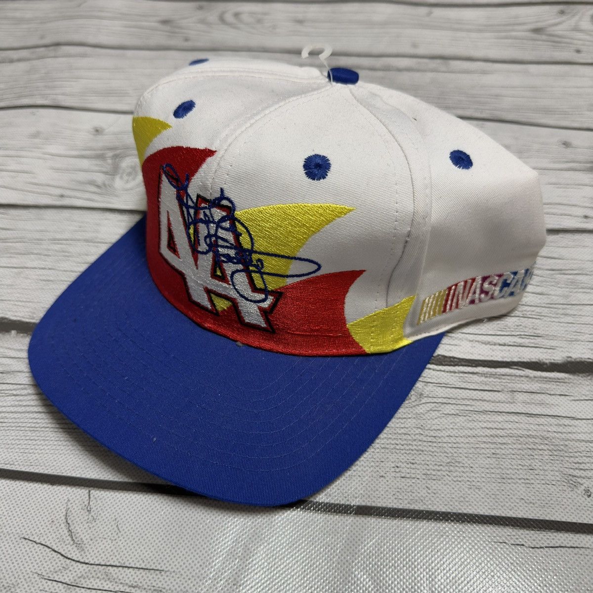 Logo 7 × NASCAR × Vintage Vintage NASCAR Kyle Petty Hot Wheels sharktooth hat Size ONE SIZE - 2 Thumbnail