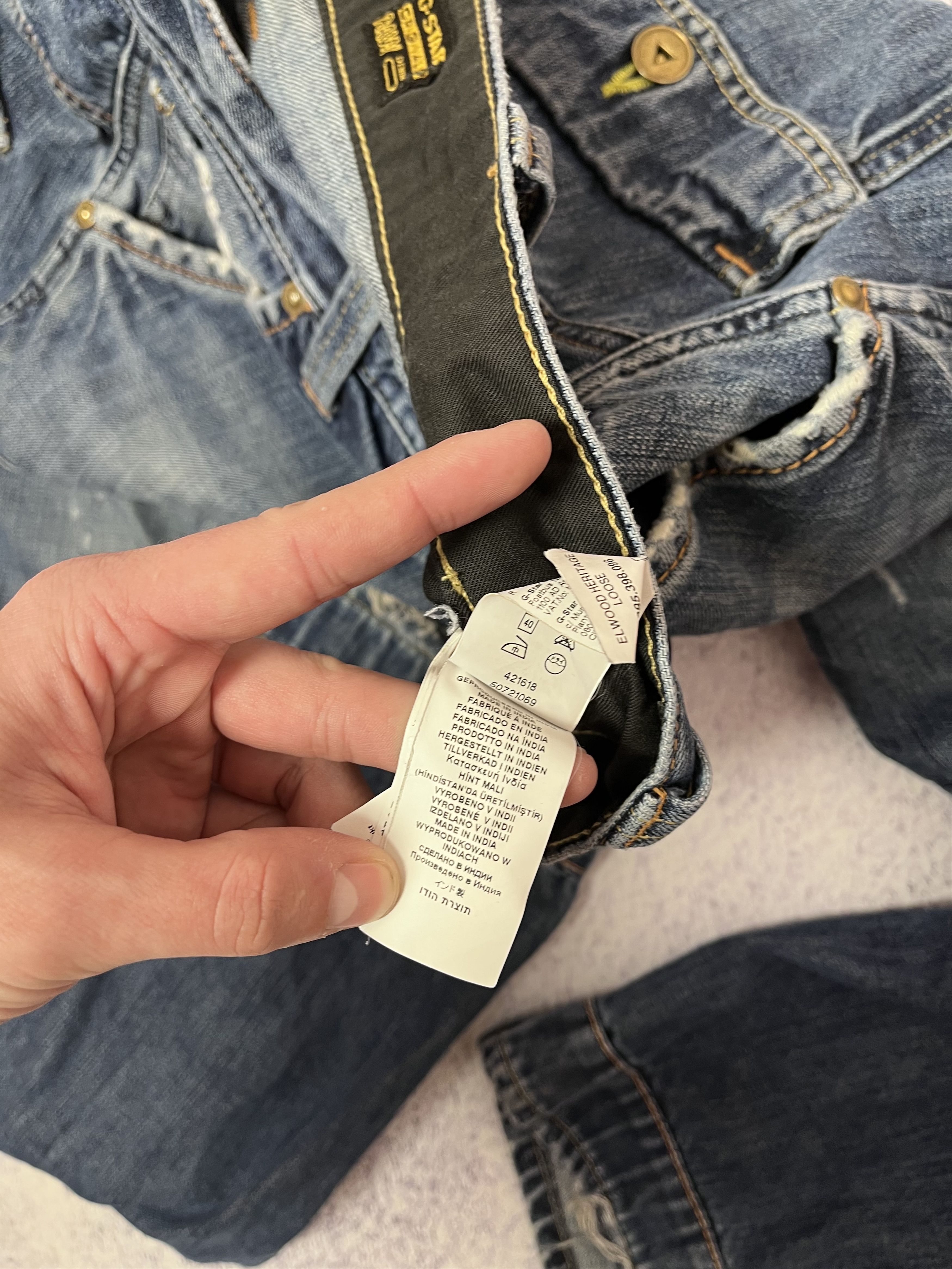 G-Star × Vintage Vintage casual pants G-star Raw cargo size 32 Y2K Size US 32 / EU 48 - 9 Thumbnail