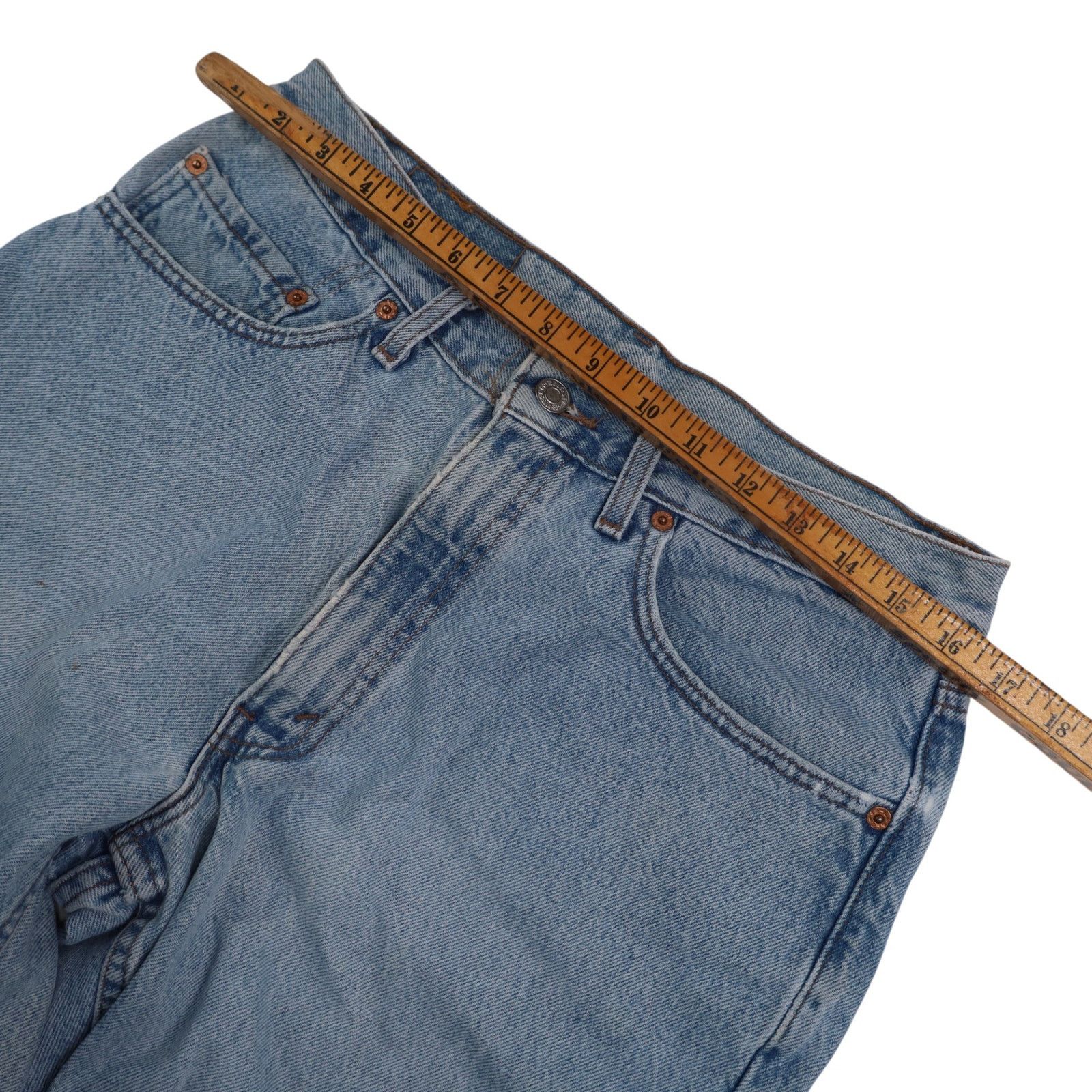 Levi's × Vintage Vintage Levis 550 USA Made Loose Fit Denim Jeans Size US 34 / EU 50 - 8 Thumbnail