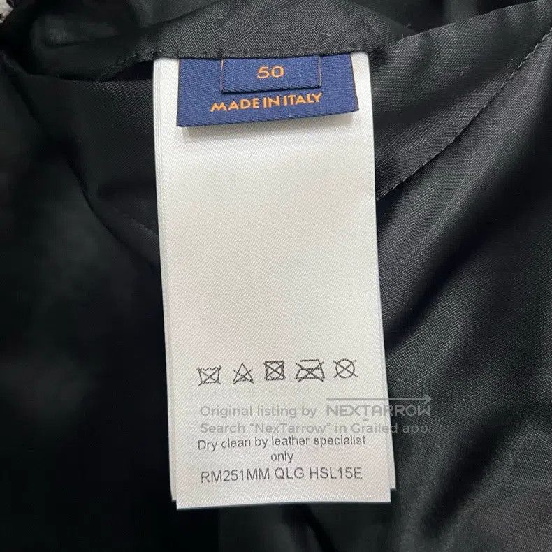 Louis Vuitton Louis Vuitton SS25 Full Logo Leather Jacket Size US M / EU 48-50 / 2 - 6 Thumbnail
