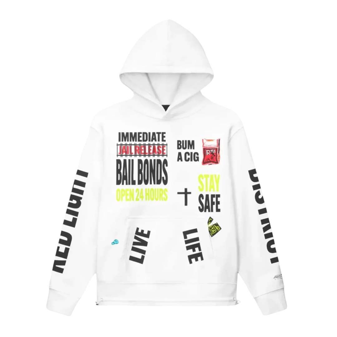 Rta Jordan Underground Hoodie White Size US L / EU 52-54 / 3 - 1 Thumbnail