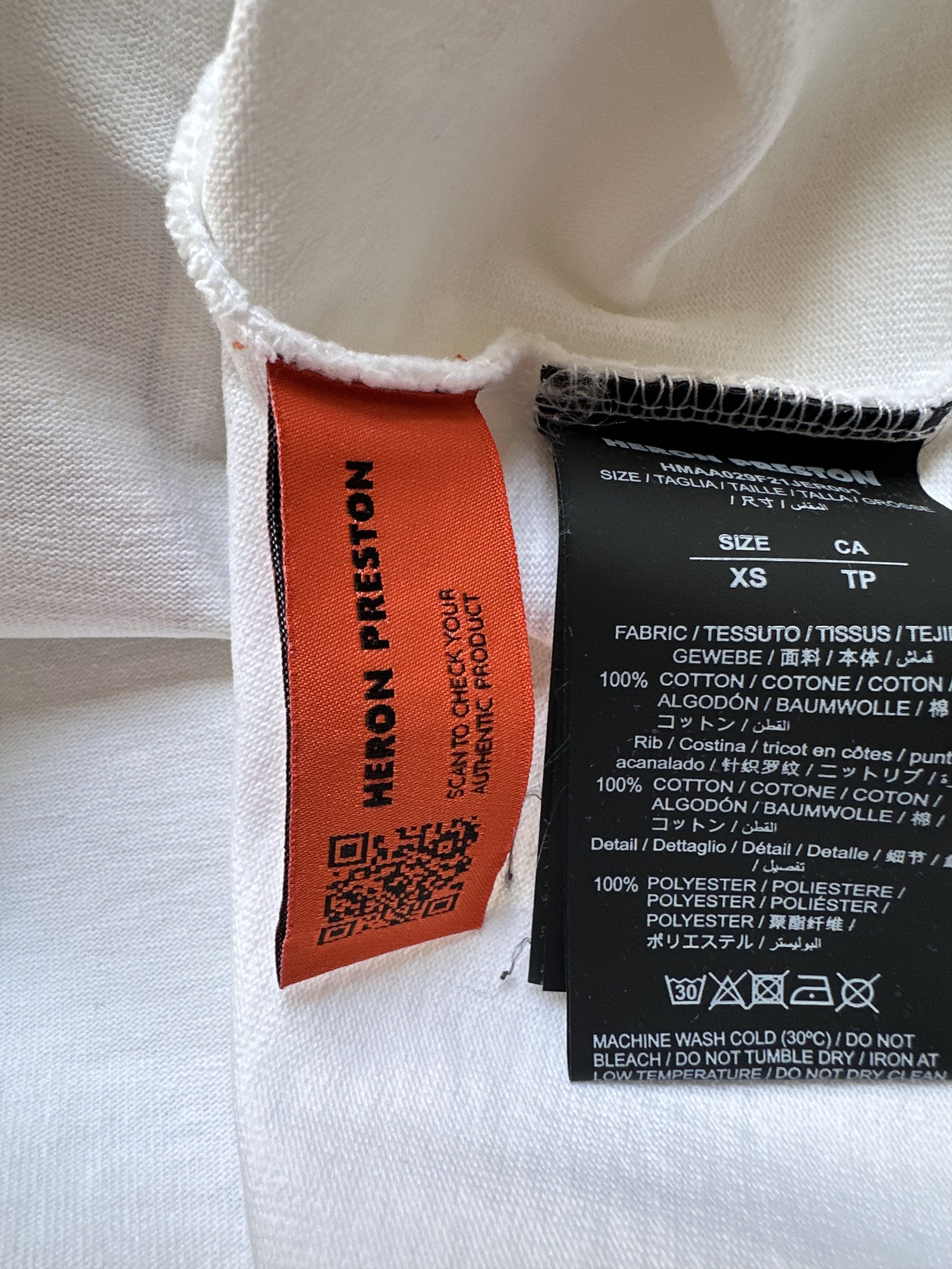 Heron Preston Heron Preston t shirt Size US S / EU 44-46 / 1 - 11 Thumbnail