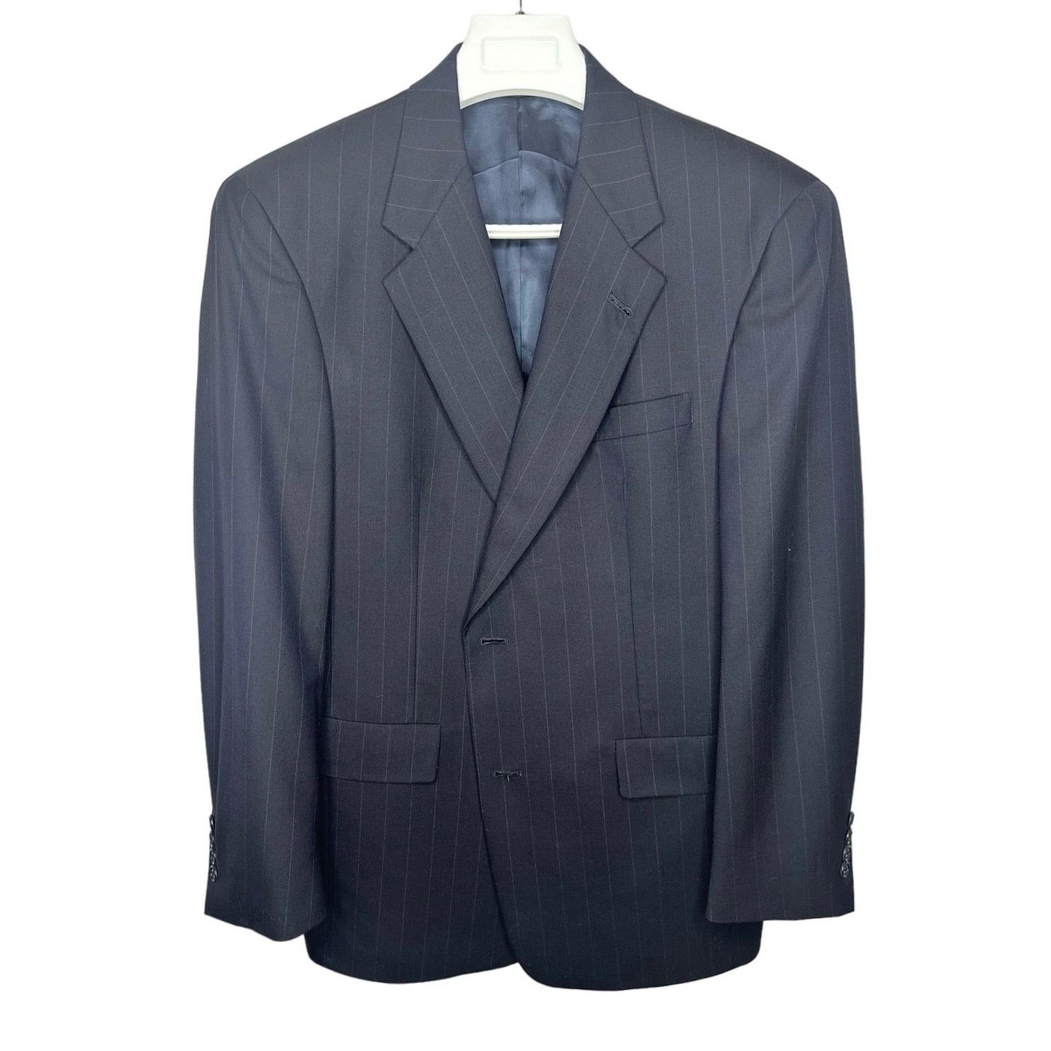 Hart Schaffner Marx Hart Schaffner Marx Pinstripe Blazer Mens 40R Sport Coat Size 40R - 2 Thumbnail