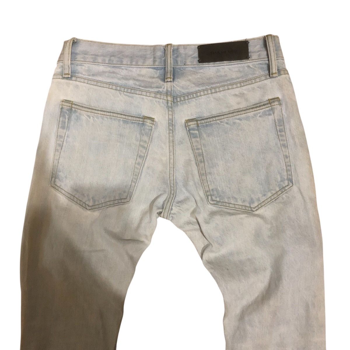 Fear of God Fifth Collection selvedge Fear Of God Skinny Button Jeans Size US 28 / EU 44 - 8 Thumbnail