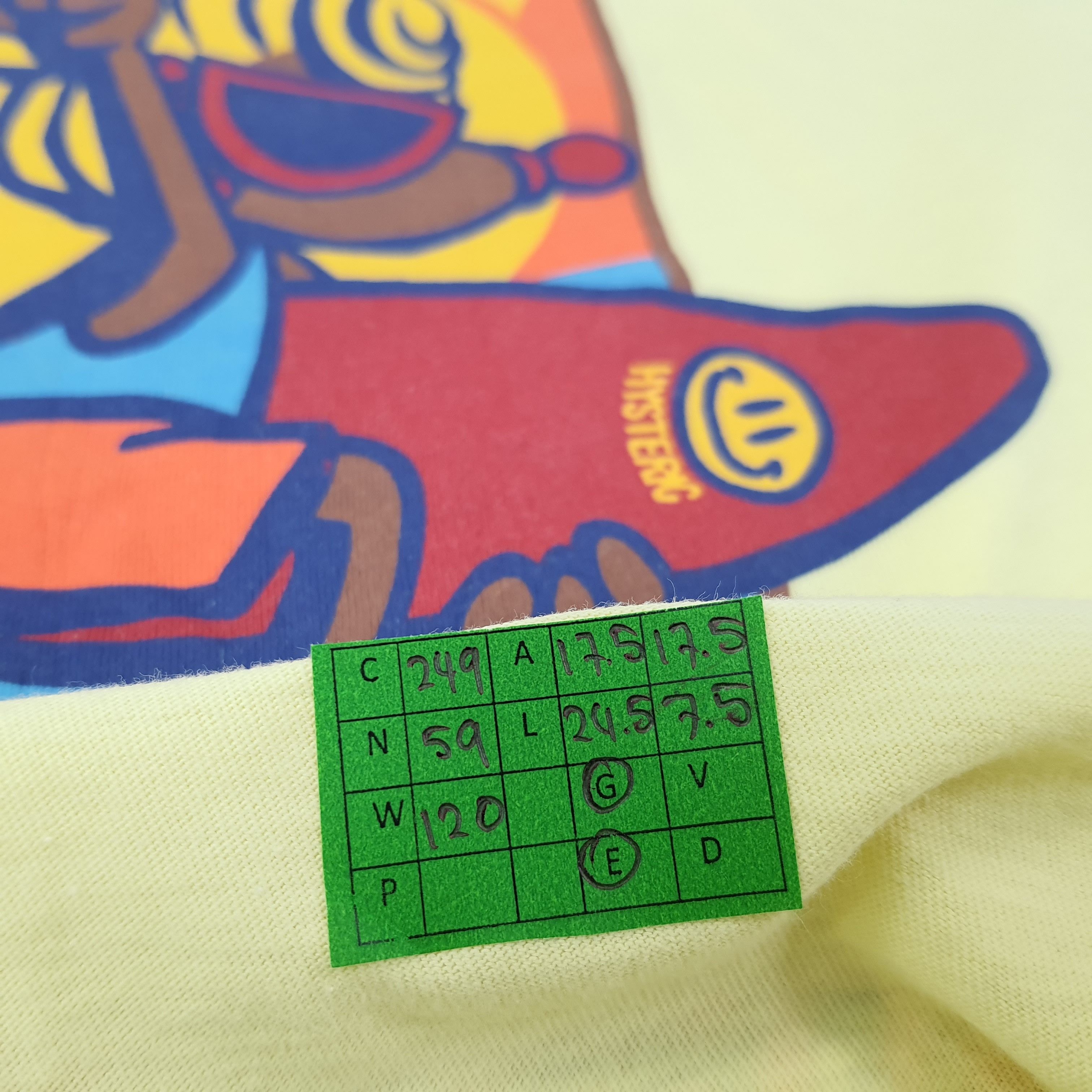 Hysteric Glamour Vintage Hysteric Mini Japan Brand Streetwear Tshirt C249N59 Size US S / EU 44-46 / 1 - 8 Thumbnail