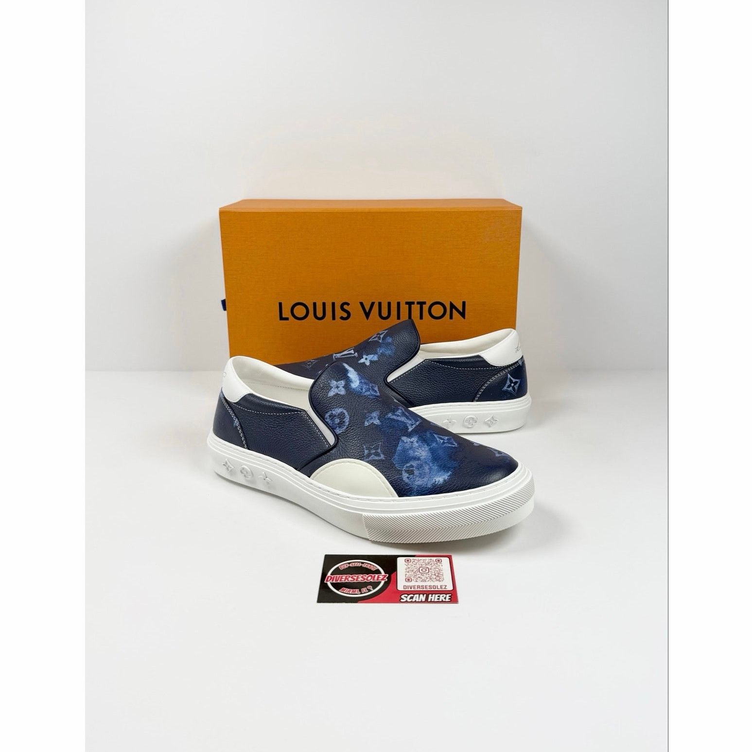 Louis Vuitton Size 7LV/8US - Louis Vuitton Ollie Watercolor Slip On NEW Size US 8 / EU 41 - 1 Thumbnail