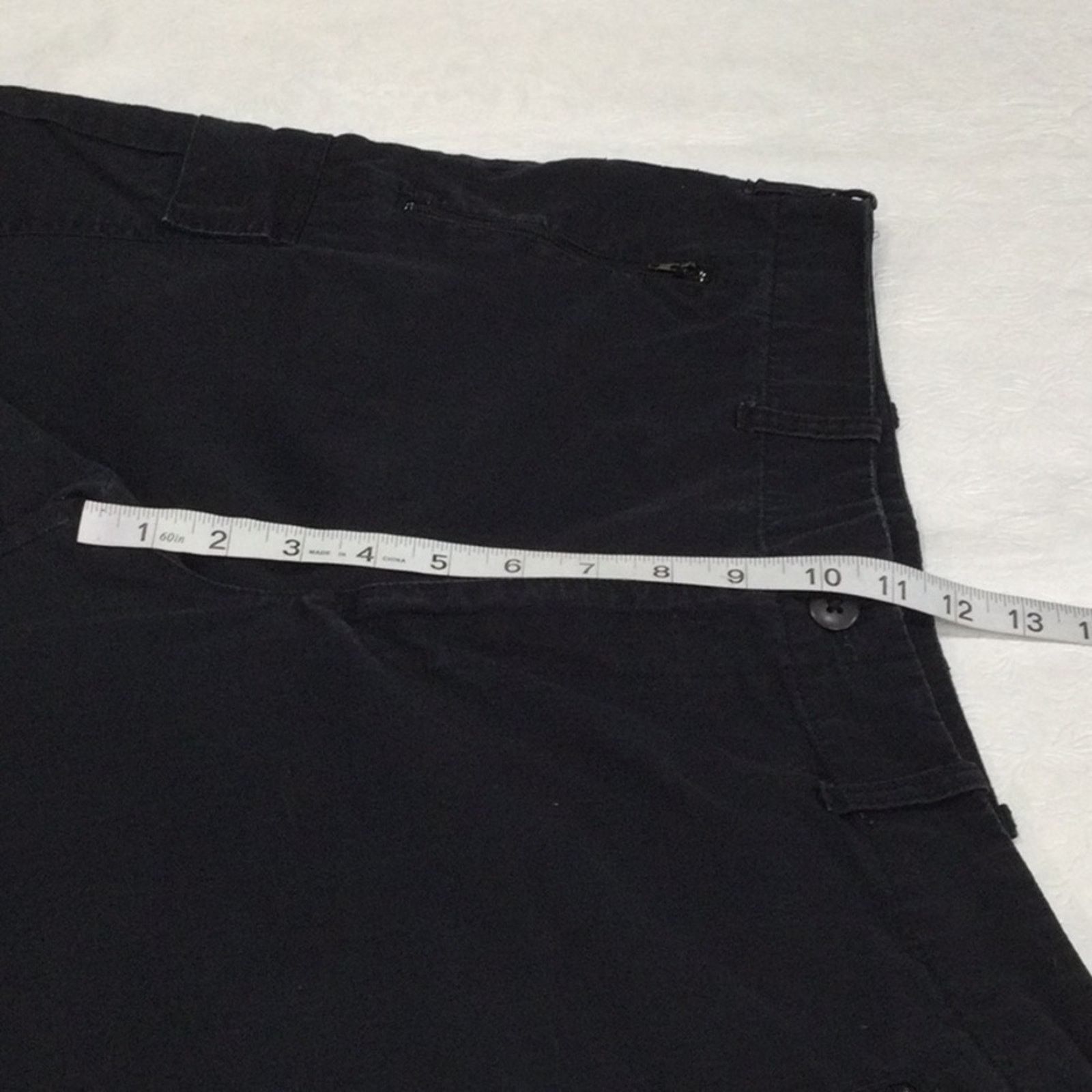 Other Fashion Bug Black Front Zipper Pockets Capri Pant Size 16 Size 38" / US 16 / IT 52 - 16 Thumbnail