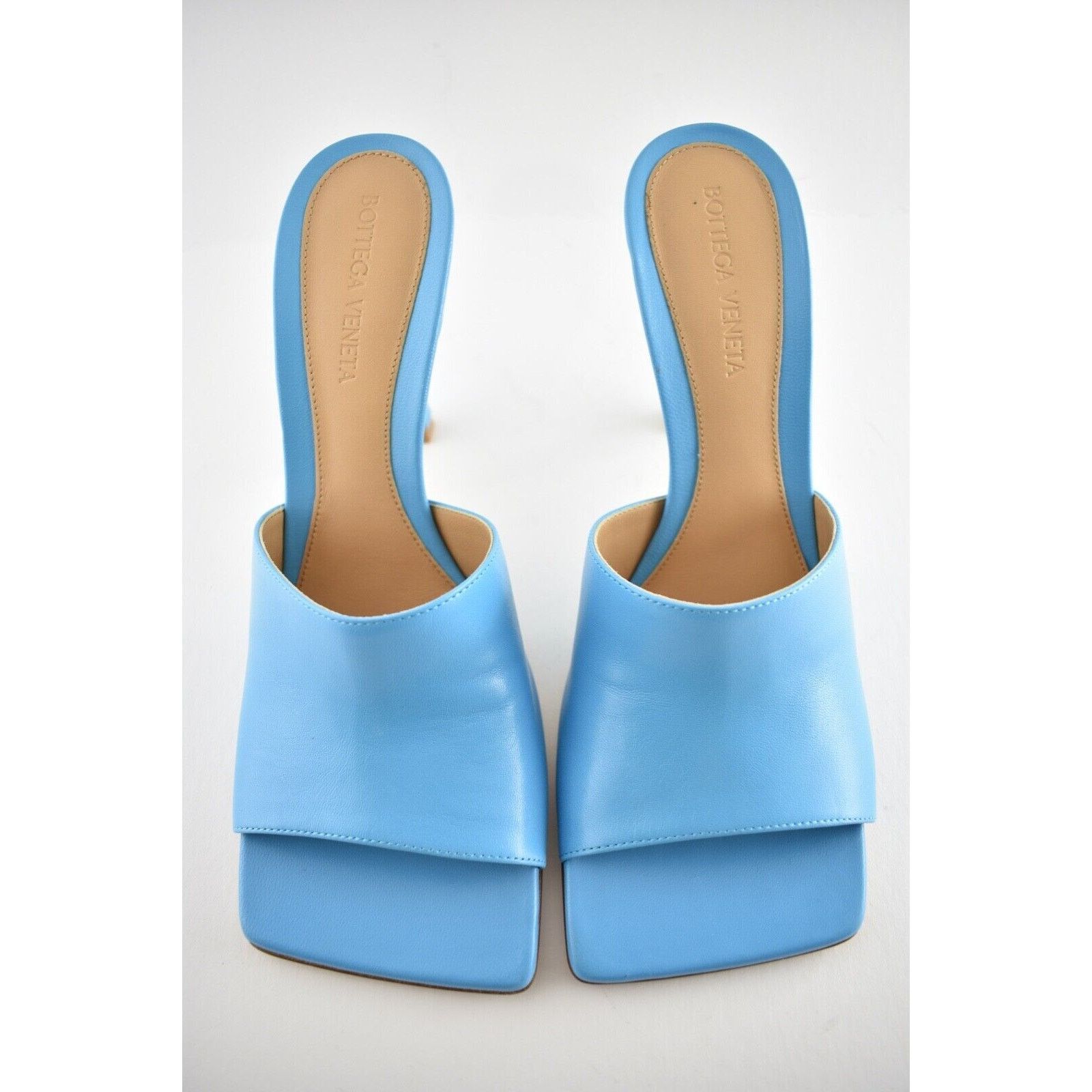 Bottega Veneta Stretch Square Toe Backless Sandal Mule Heel Pump 38 Size US 8 / IT 38 - 7 Thumbnail