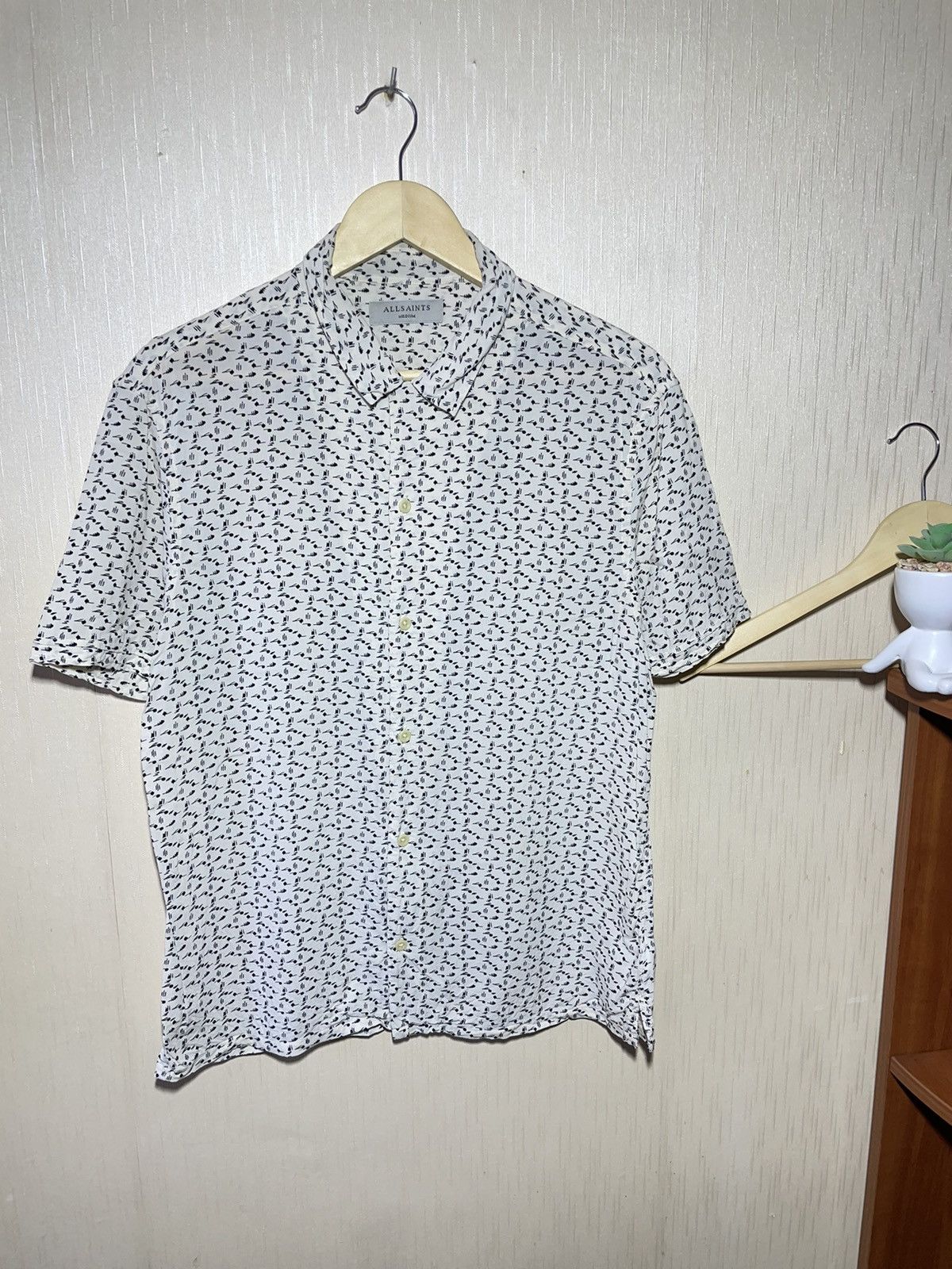 Allsaints × Japanese Brand Allsaints streetwear shirt Size US M / EU 48-50 / 2 - 1 Thumbnail