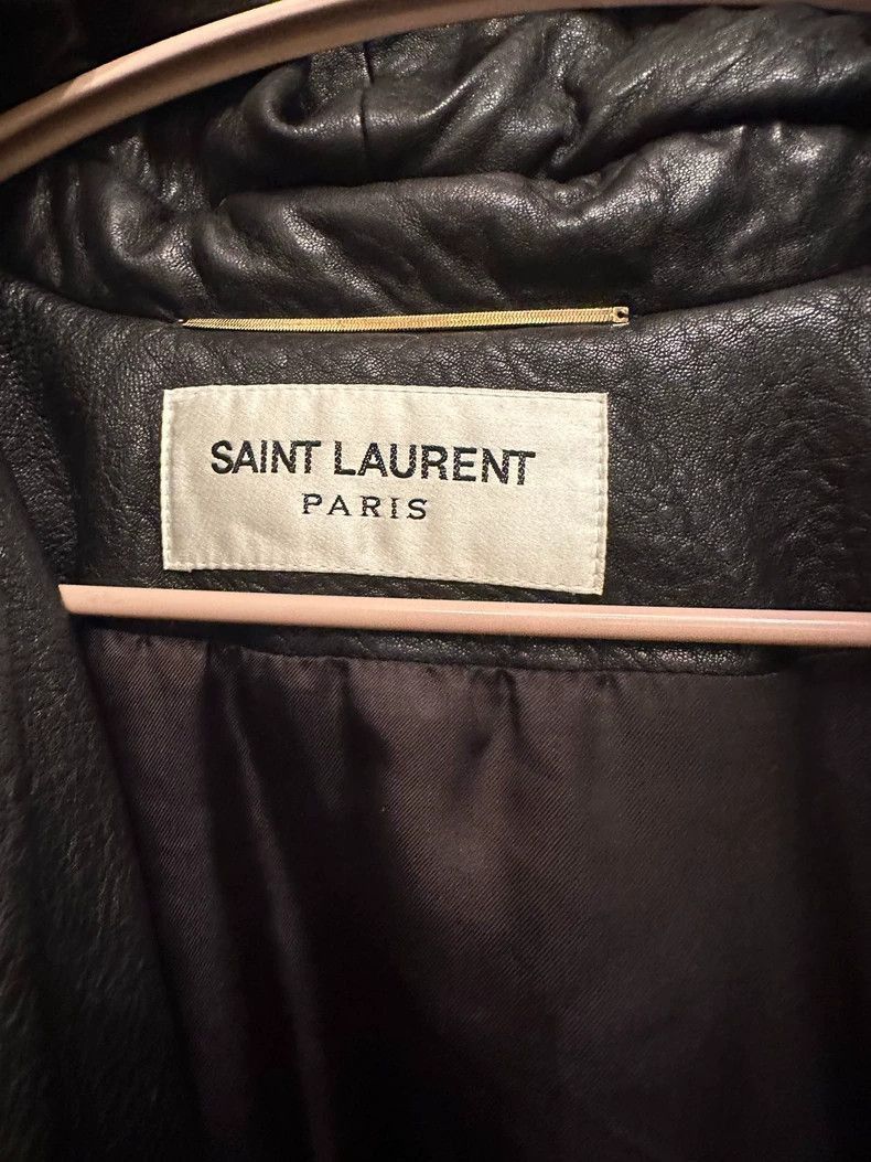 Saint Laurent Paris Saint Laurent Paris Saint Laurent Leather Coat for Sale-25 Size US M / EU 48-50 / 2 - 5 Thumbnail