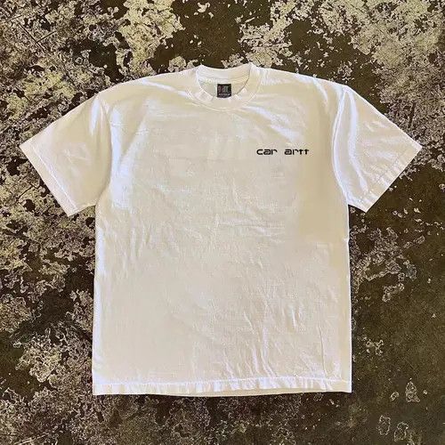 Japanese Brand × Vintage Washed vintage car print cotton t-shirt Size US L / EU 52-54 / 3 - 4 Thumbnail