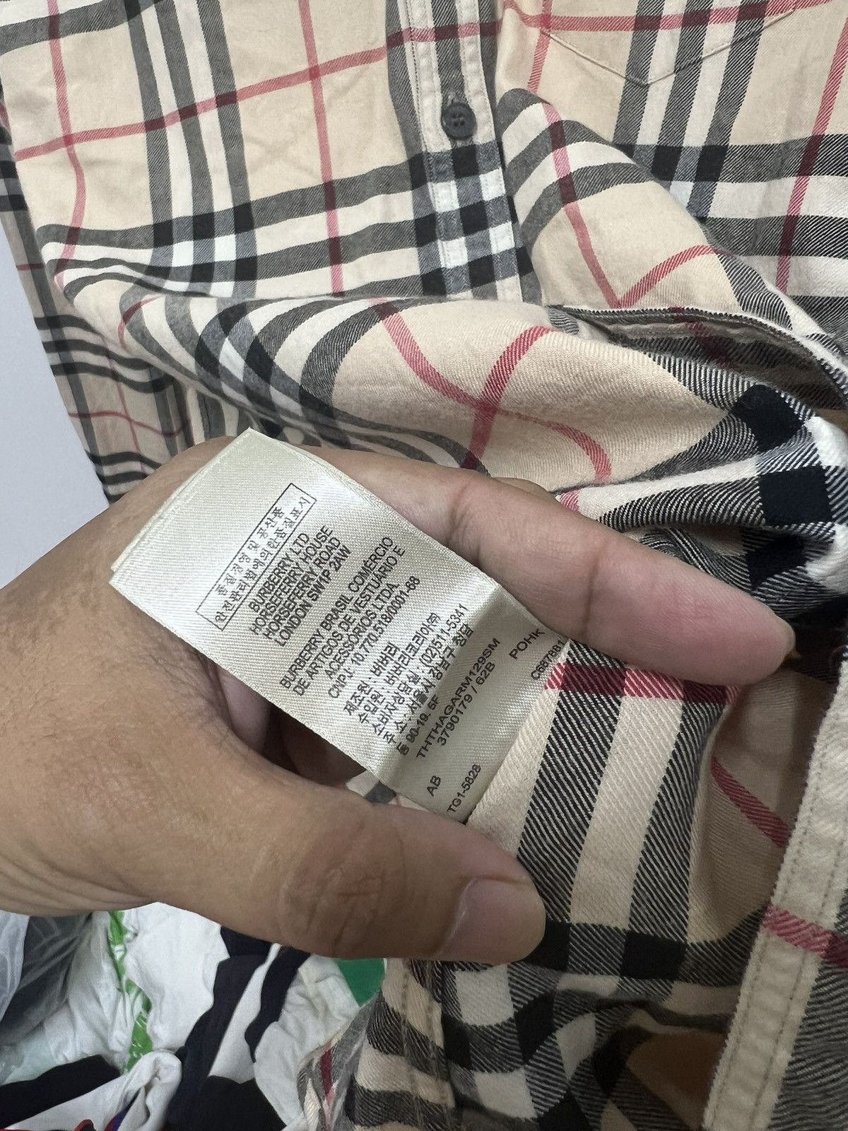 Burberry Burberry Nova Check Long Sleeve Size US S / EU 44-46 / 1 - 8 Thumbnail