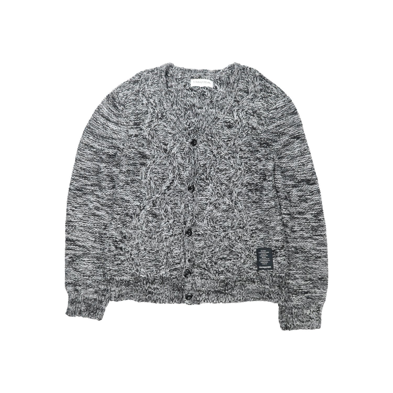 Vanquish VANQUISH JAPAN KNIT CARDIGAN Size US L / EU 52-54 / 3 - 1 Thumbnail