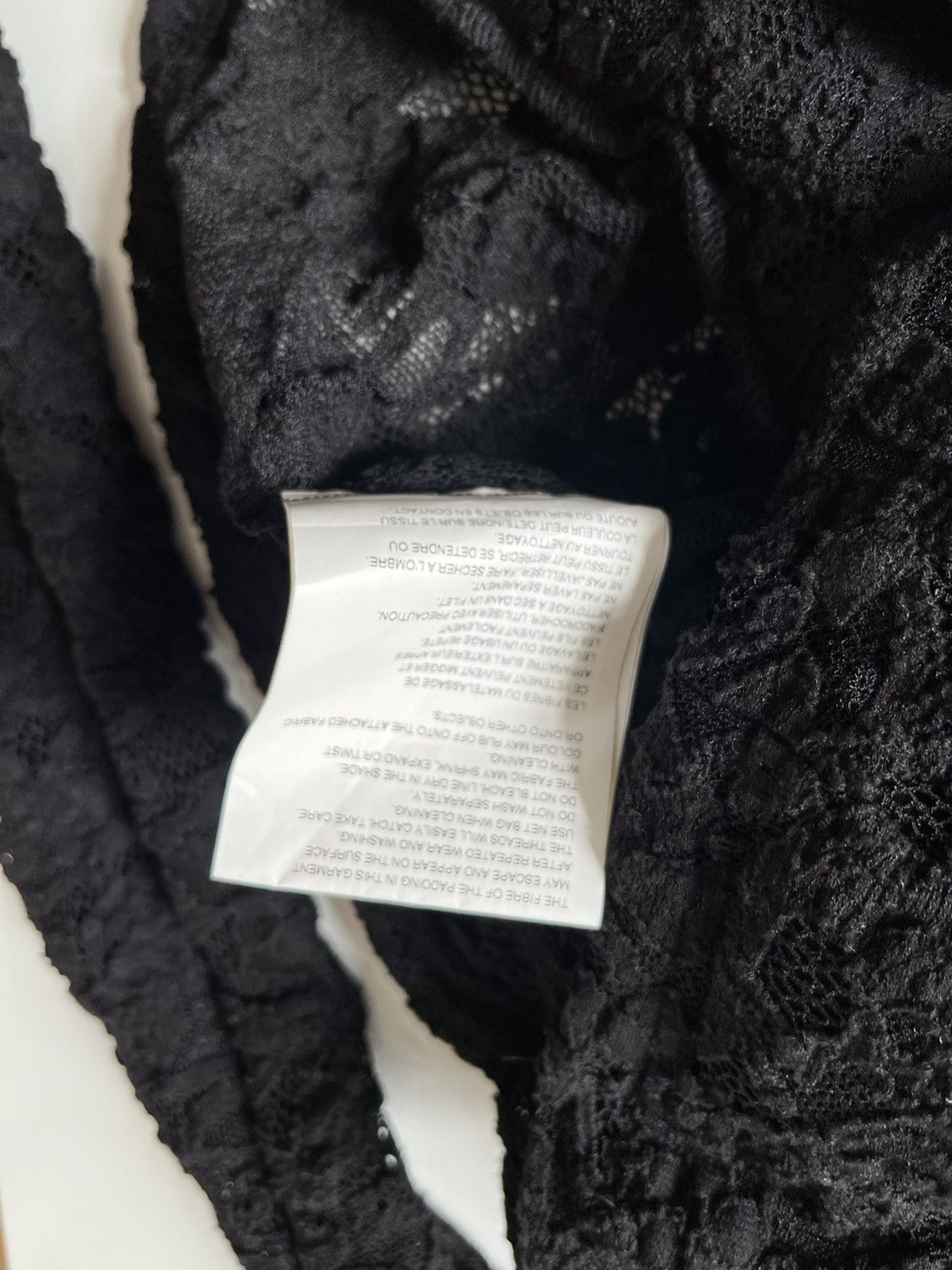 Comme des Garcons Blouse lace Comme Des Garçons SS20 Size S / US 4 / IT 40 - 9 Thumbnail