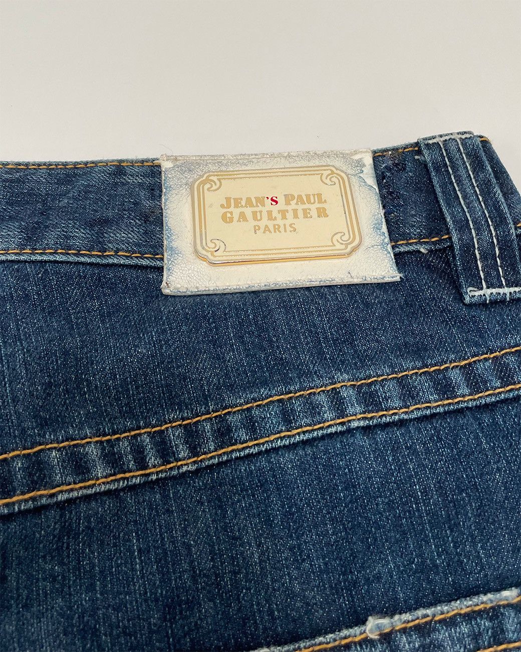 Jean Paul Gaultier JEAN PAUL GAULTIER Flower Pattern Denim Pants Size US 32 / EU 48 - 6 Thumbnail