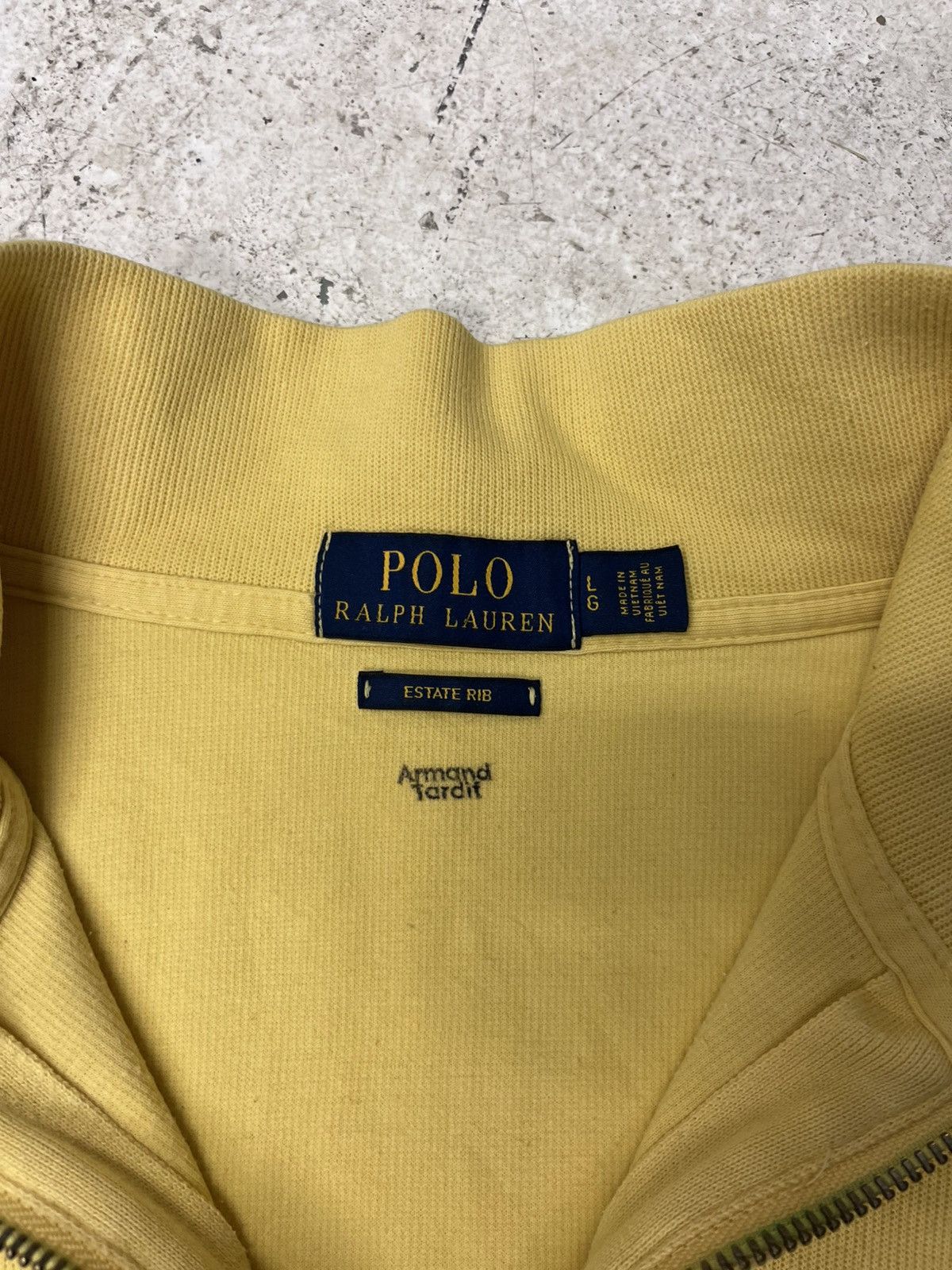Polo Ralph Lauren Polo ralph lauren yellow quarter zip sweater Size US L / EU 52-54 / 3 - 3 Thumbnail