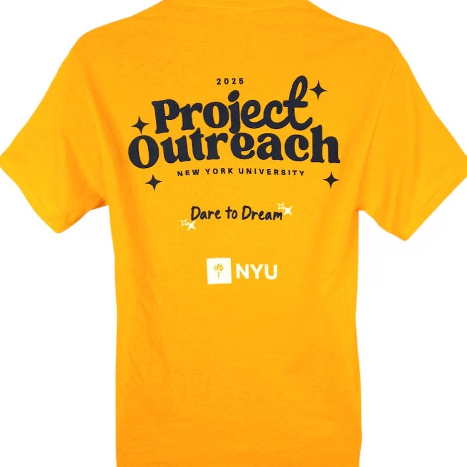 Port & Company VINTAGE New York University T Shirt Mens Size Small Yellow 2025 NYU Project Outreach Size US S / EU 44-46 / 1 - 4 Thumbnail