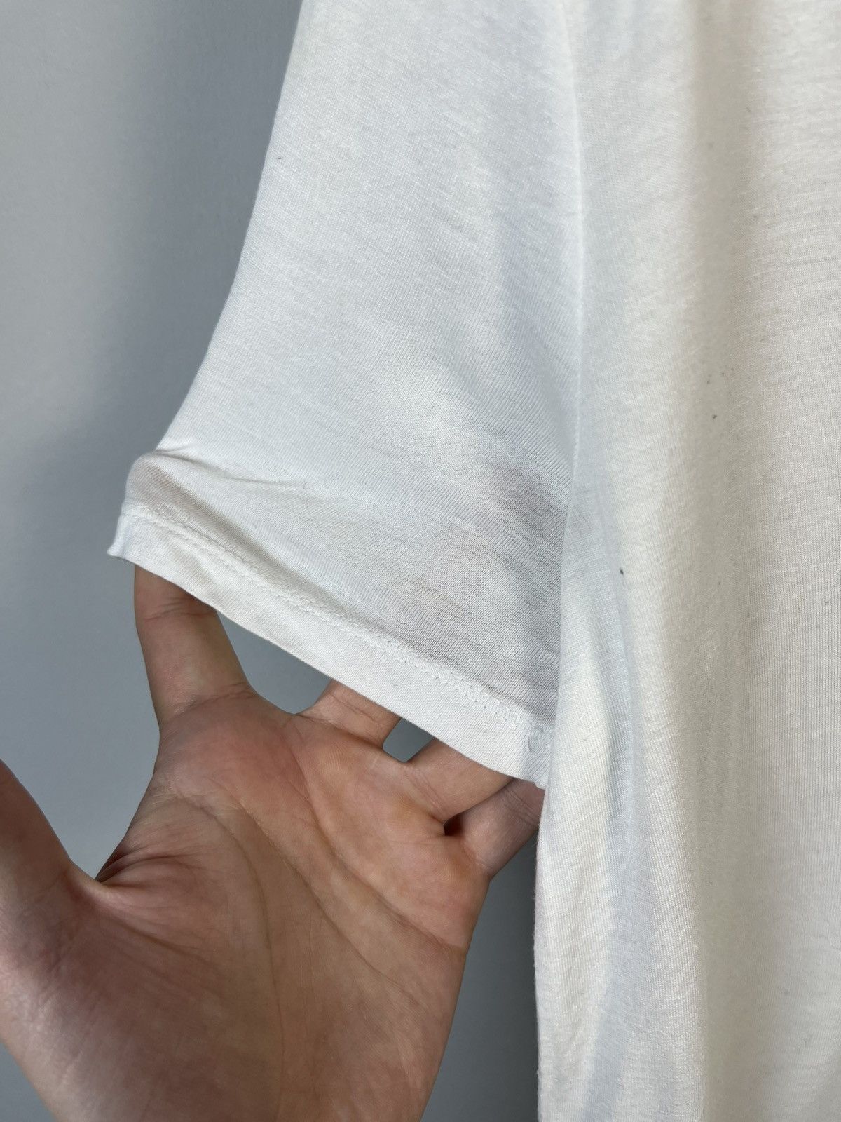 Alexander Wang Alexander Wang Basic Cotton V-neck Tee Shirt Size US S / EU 44-46 / 1 - 5 Thumbnail