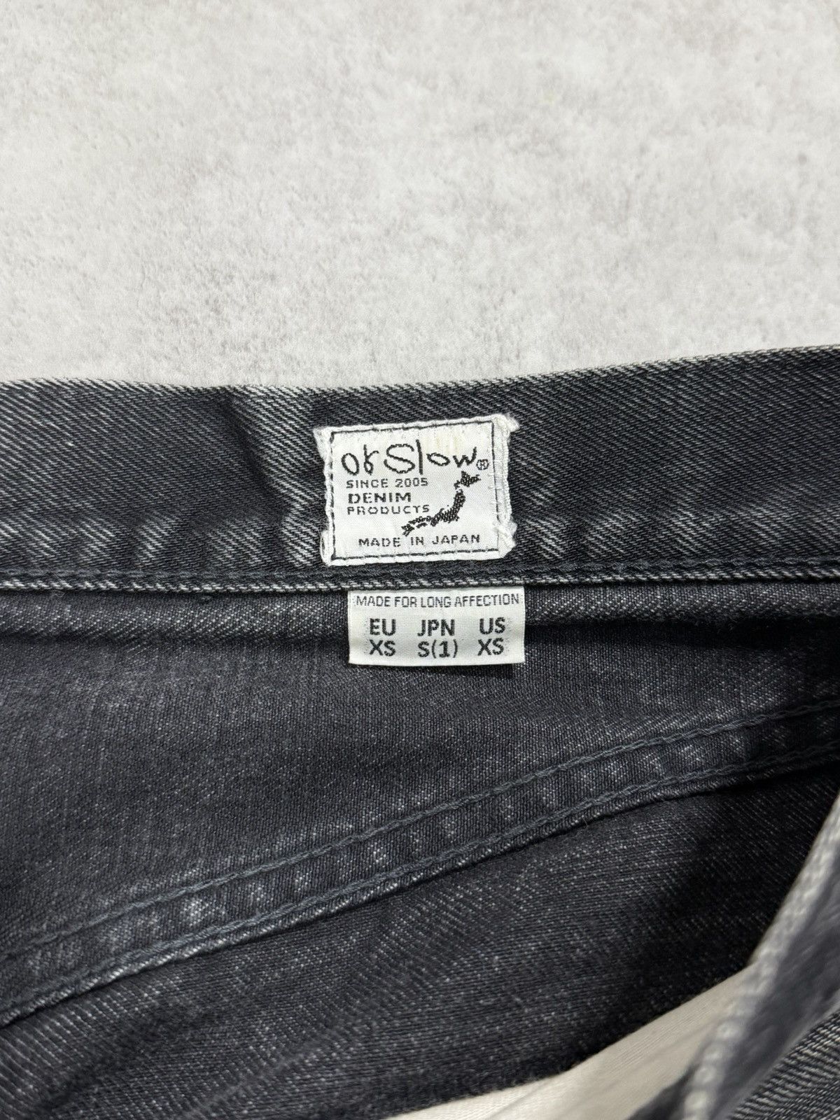 Orslow Orslow grey Selvedge denim Made in Japan S: 1 / 30US faded Size US 30 / EU 46 - 8 Thumbnail