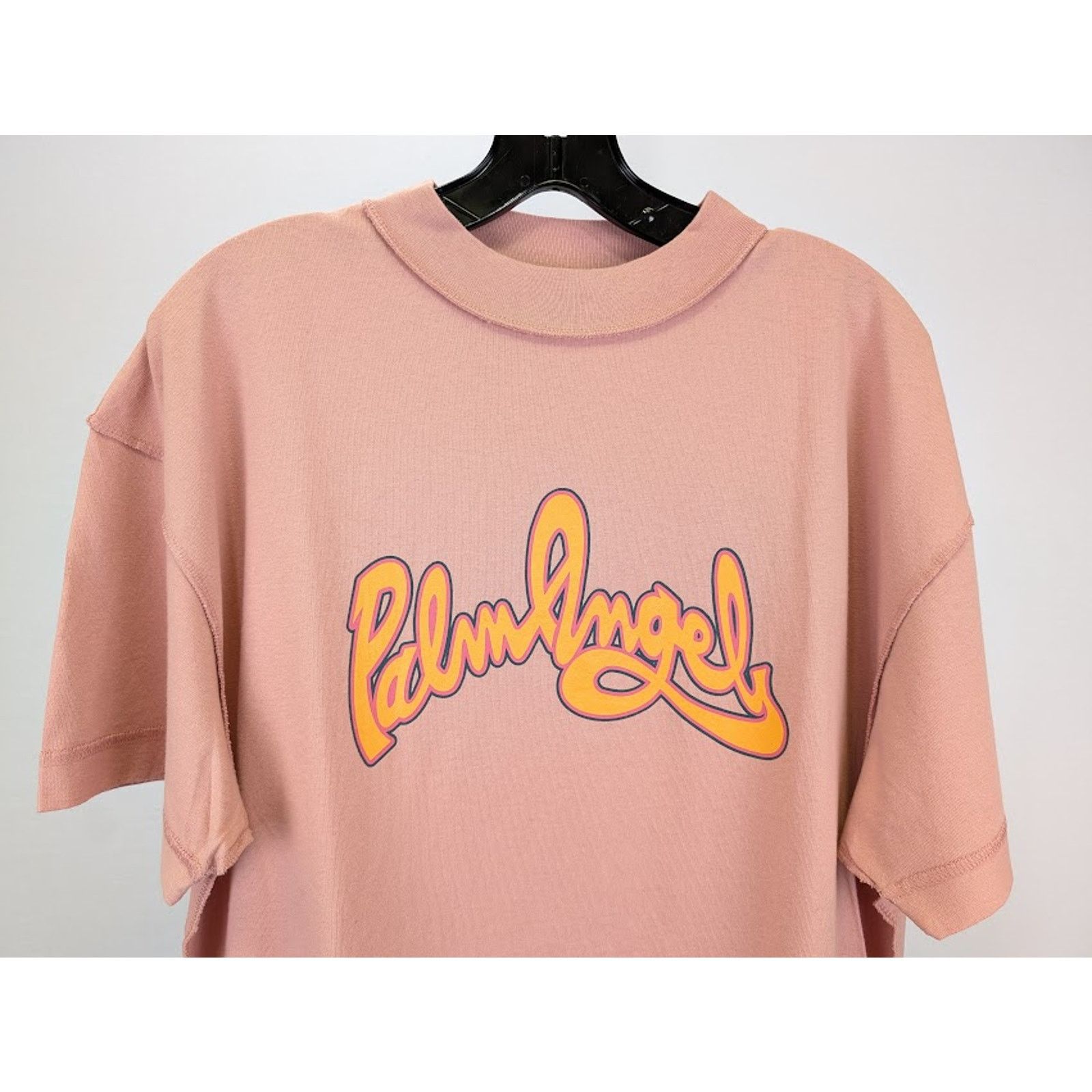 Palm Angels o1rshd1 Seasonal Logo Insideout T-Shirt in Pink / Orange Size US S / EU 44-46 / 1 - 4 Thumbnail