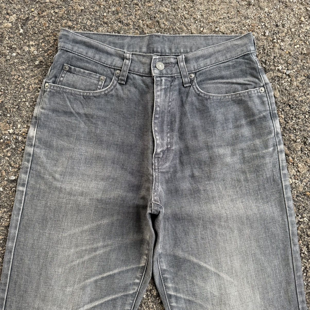 Japanese Brand W30 Vintage Japanese Faded Black Denim Jean Pants Size US 30 / EU 46 - 2 Thumbnail