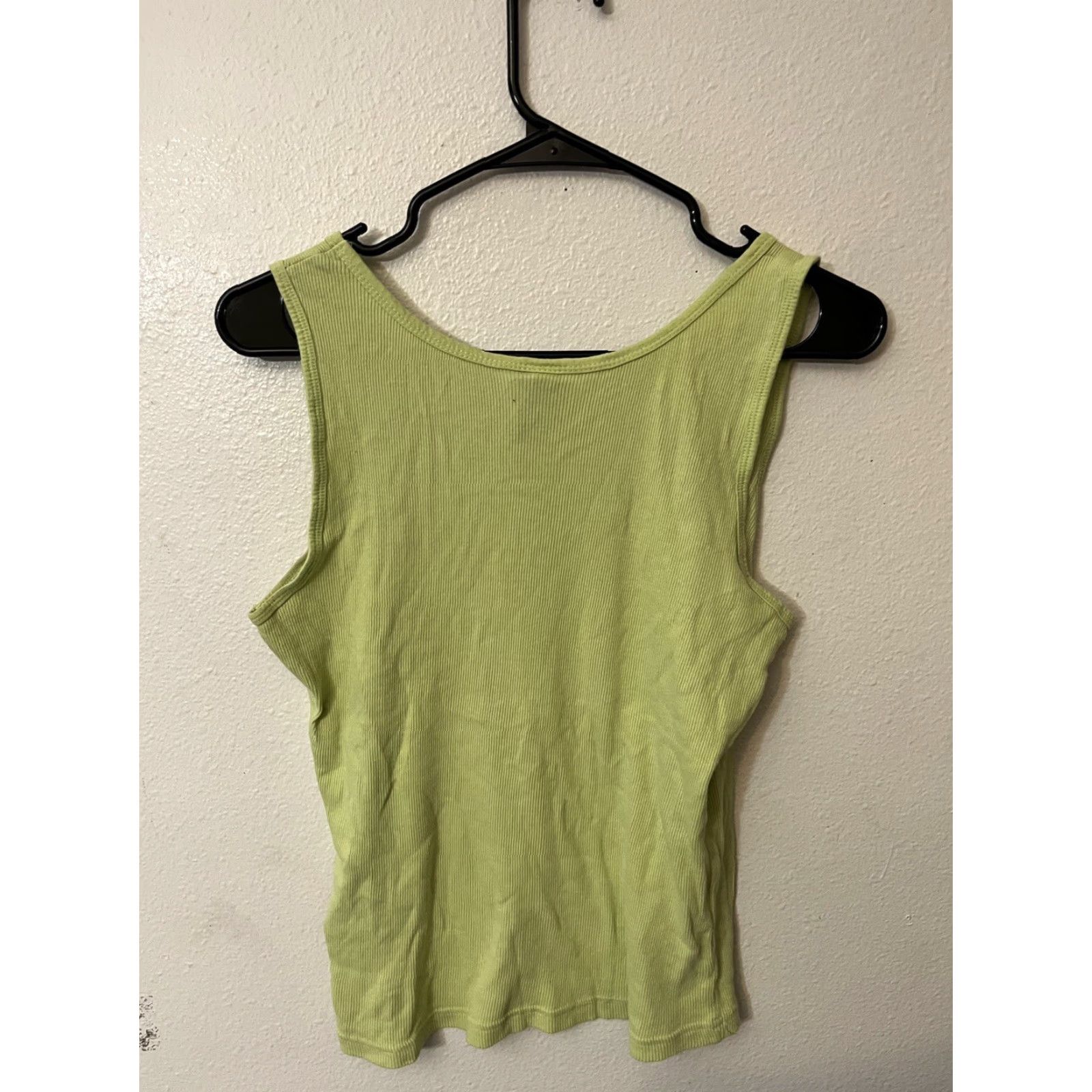 Gap VINTAGE Gap Womens Green Solid Modern Tank Top Size Large Adult Women Size L / US 10 / IT 46 - 2 Thumbnail