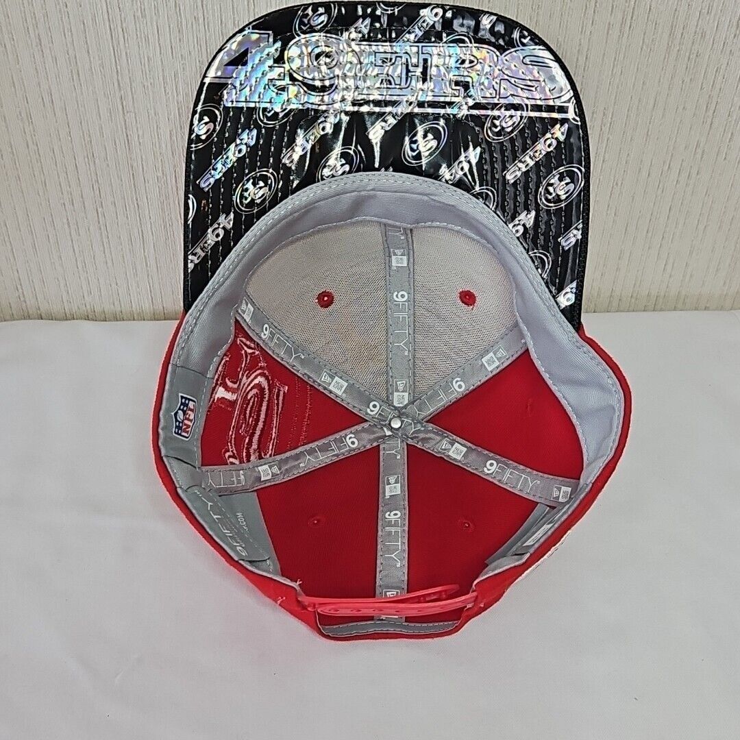 New Era San Francisco 49ers Hat New Era Cap Snapback Holographic Bil Size ONE SIZE - 8 Thumbnail