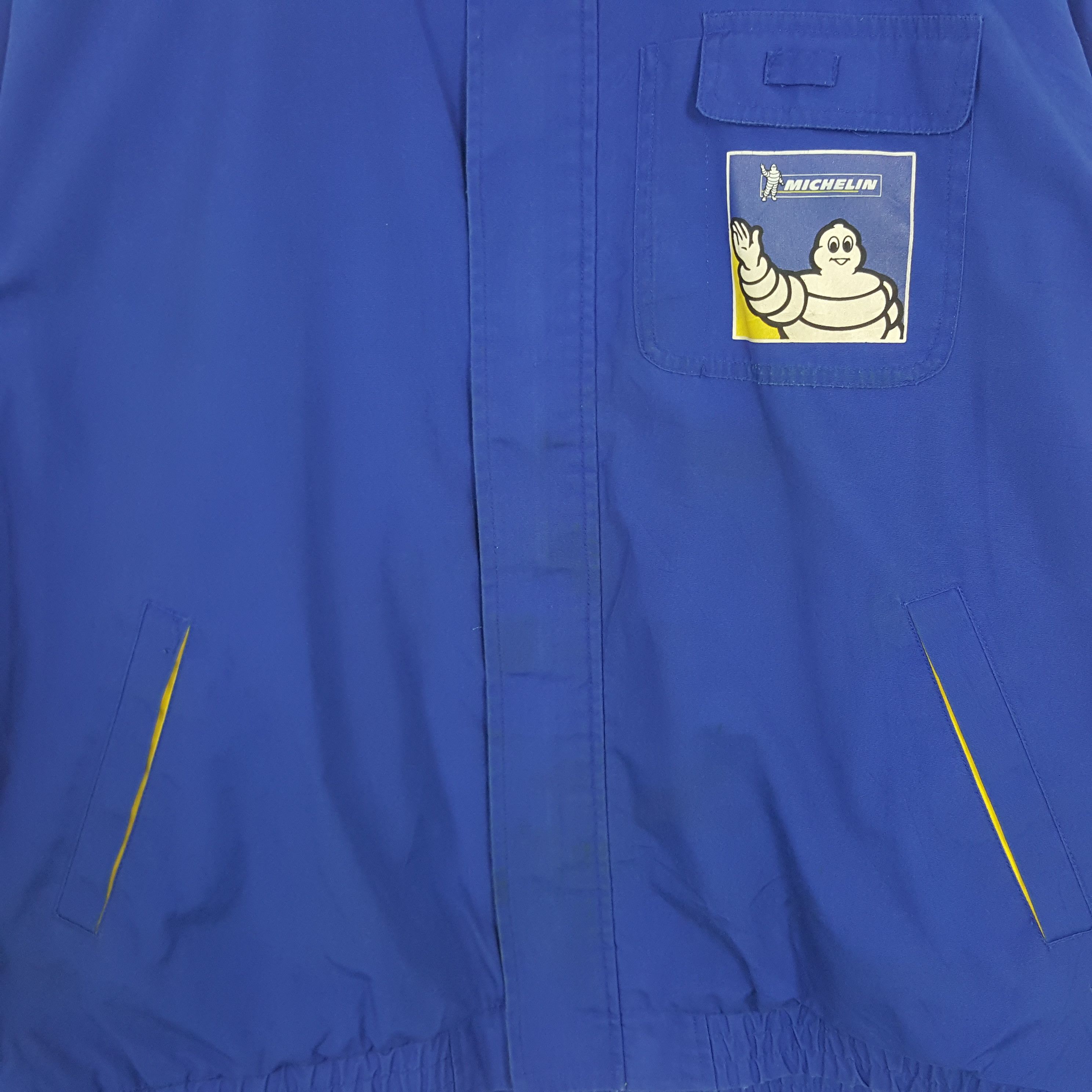 Vintage Vintage Michelin Racing Tyre Motorsports Jacket Size US L / EU 52-54 / 3 - 4 Thumbnail
