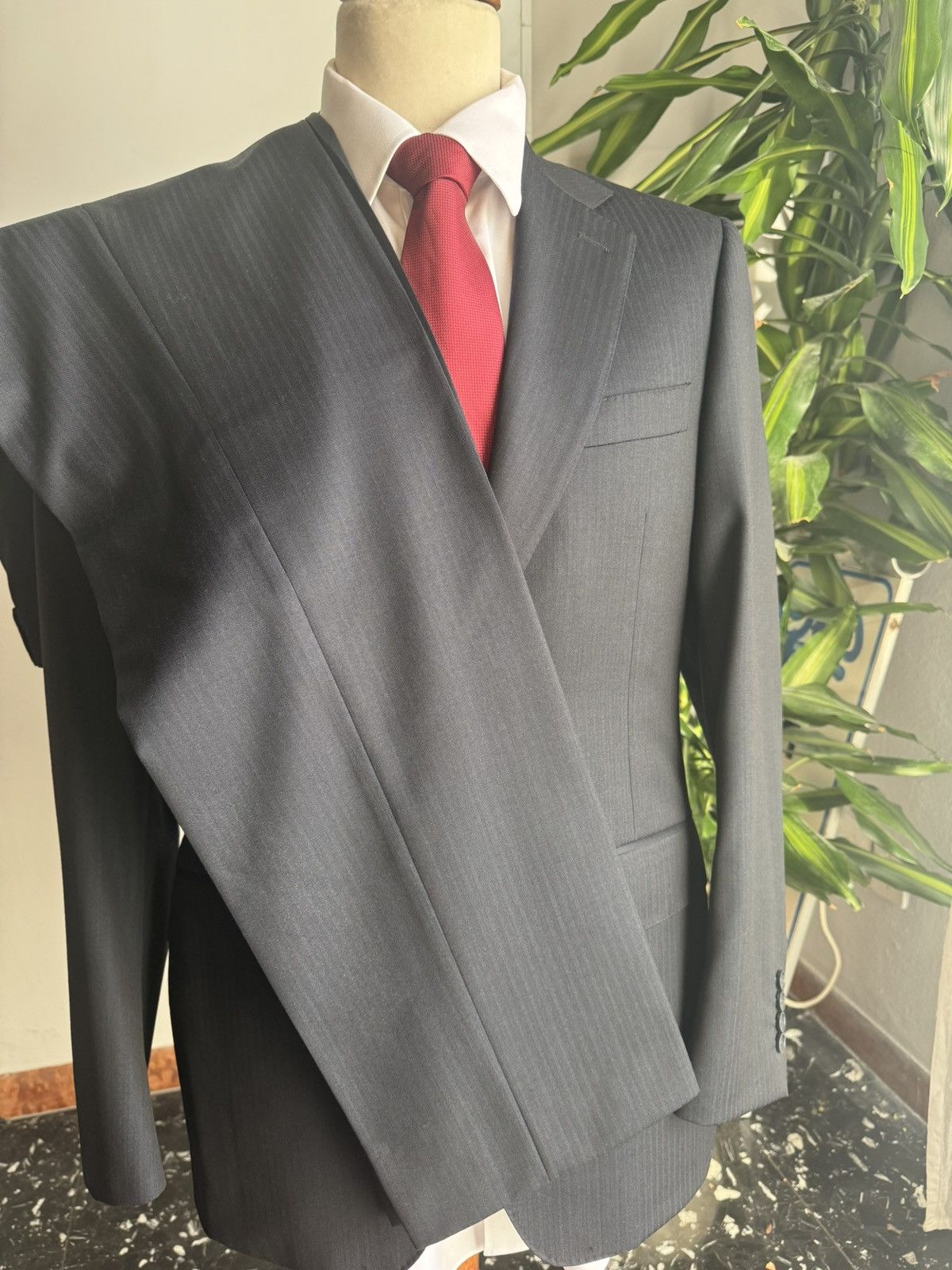 Canali Canali blue 46 suit Size 46R - 6 Thumbnail