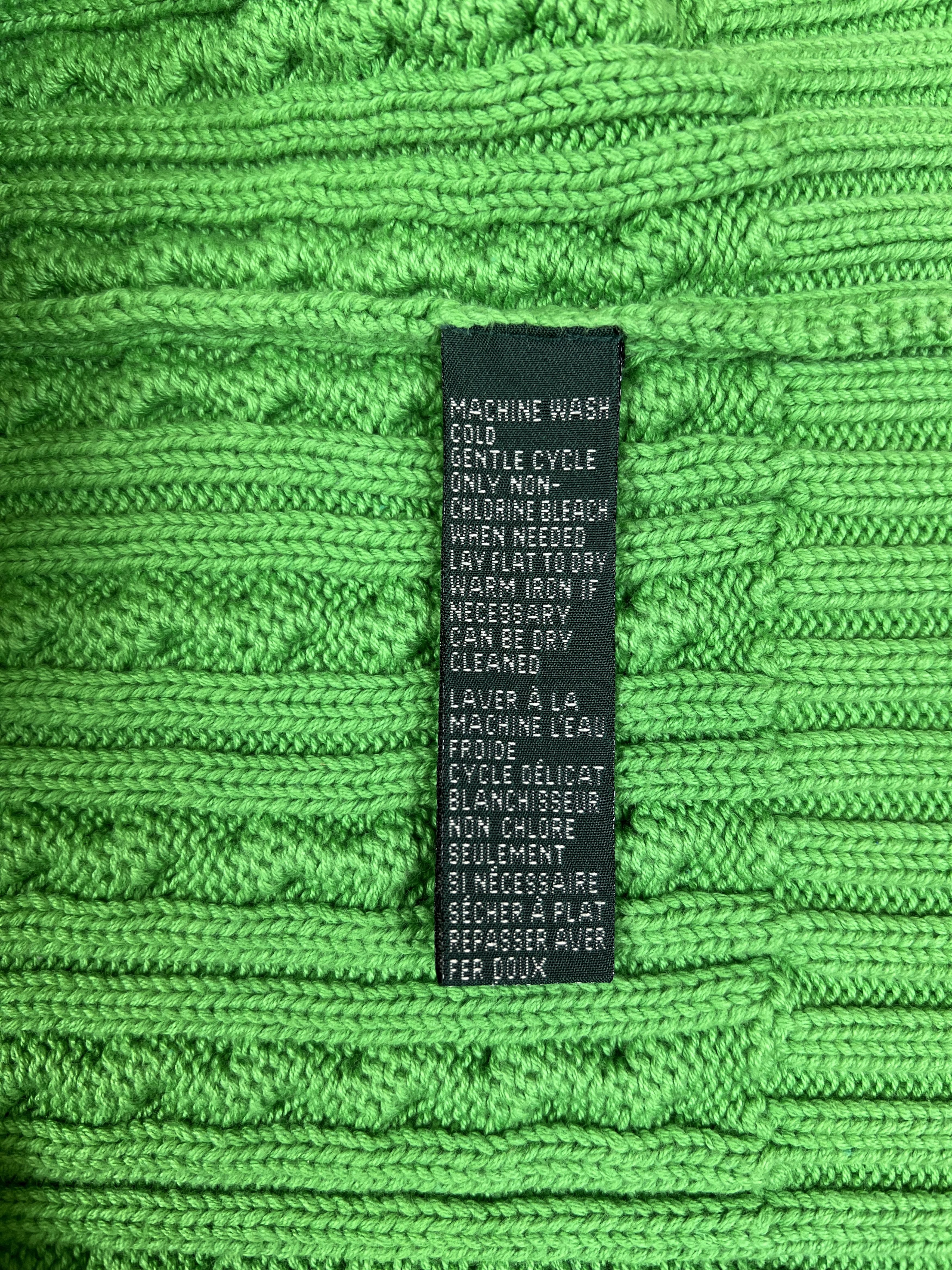 Lauren Ralph Lauren Vtg Lauren Ralph Lauren Cable Knit Sweater Jumper Crest Size L / US 10 / IT 46 - 13 Thumbnail