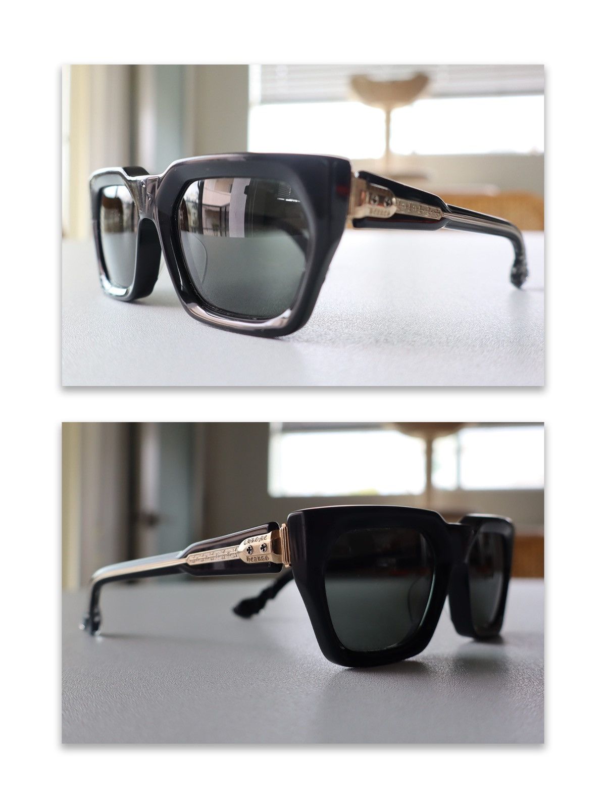 Chrome Hearts Chrome Hearts Jelly & Jam Gold Sunglasses Size ONE SIZE - 3 Thumbnail