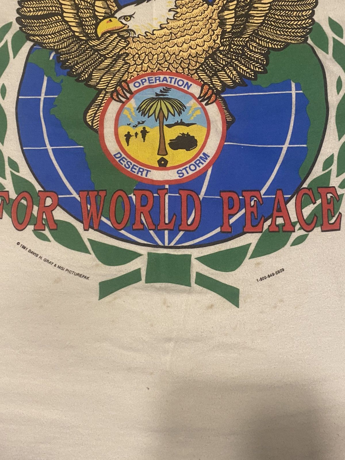 Hanes vintage desert storm tee Size US L / EU 52-54 / 3 - 5 Thumbnail