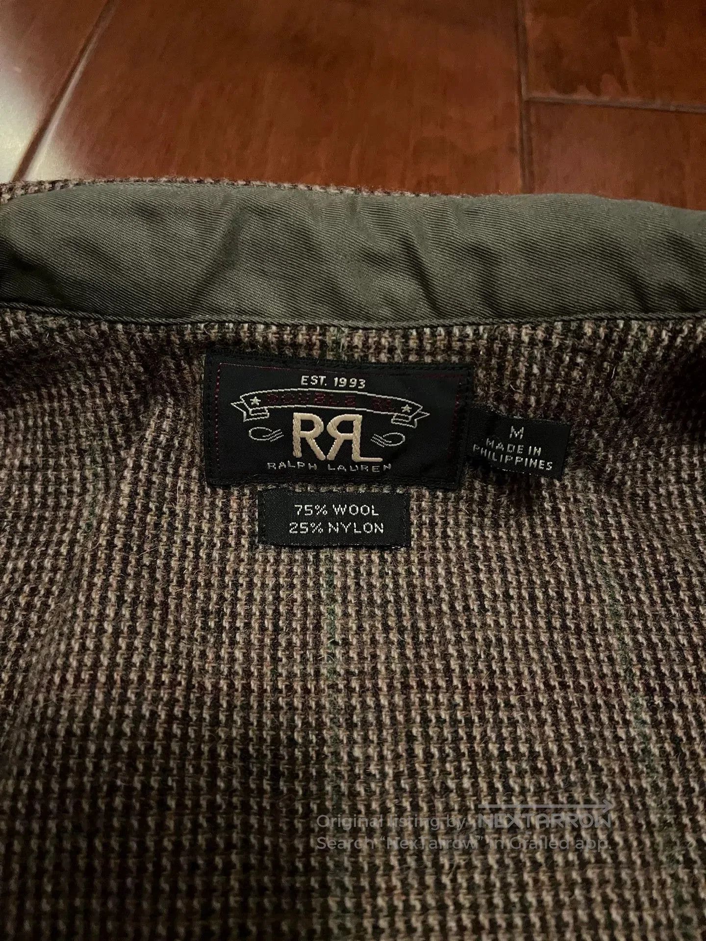 RRL Ralph Lauren RRL Workwear Wool Flecked Shirt Coat. Size US M / EU 48-50 / 2 - 4 Thumbnail