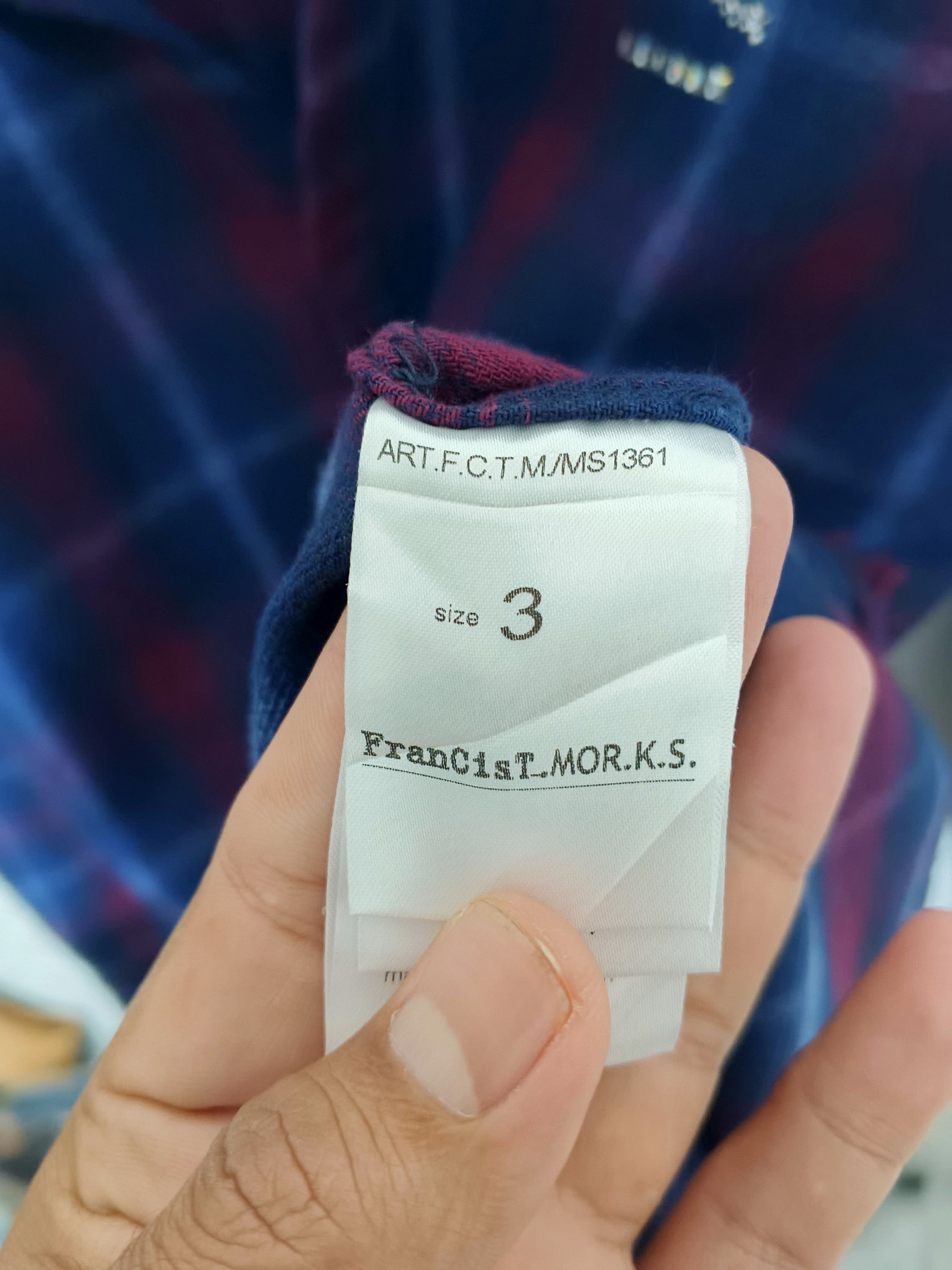 FranCisT MOR.K.S FranCist MOR.K.S Flannel Shirt Size S / US 4 / IT 40 - 8 Thumbnail