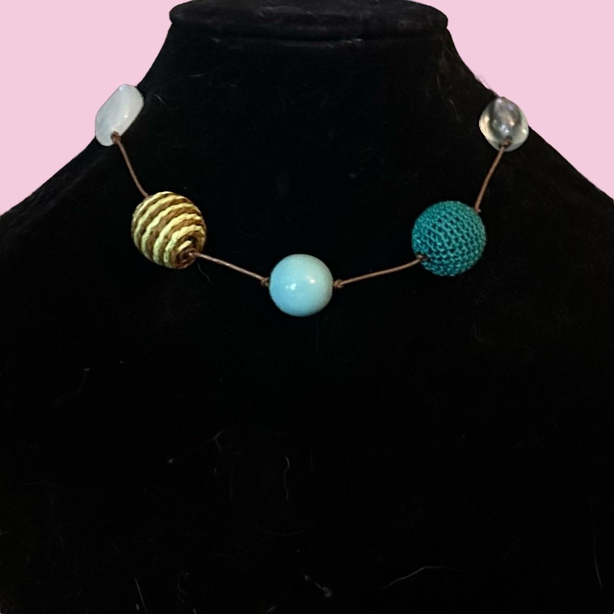 Other Robert Rose station multicolor bead cord necklace Size ONE SIZE - 1 Thumbnail