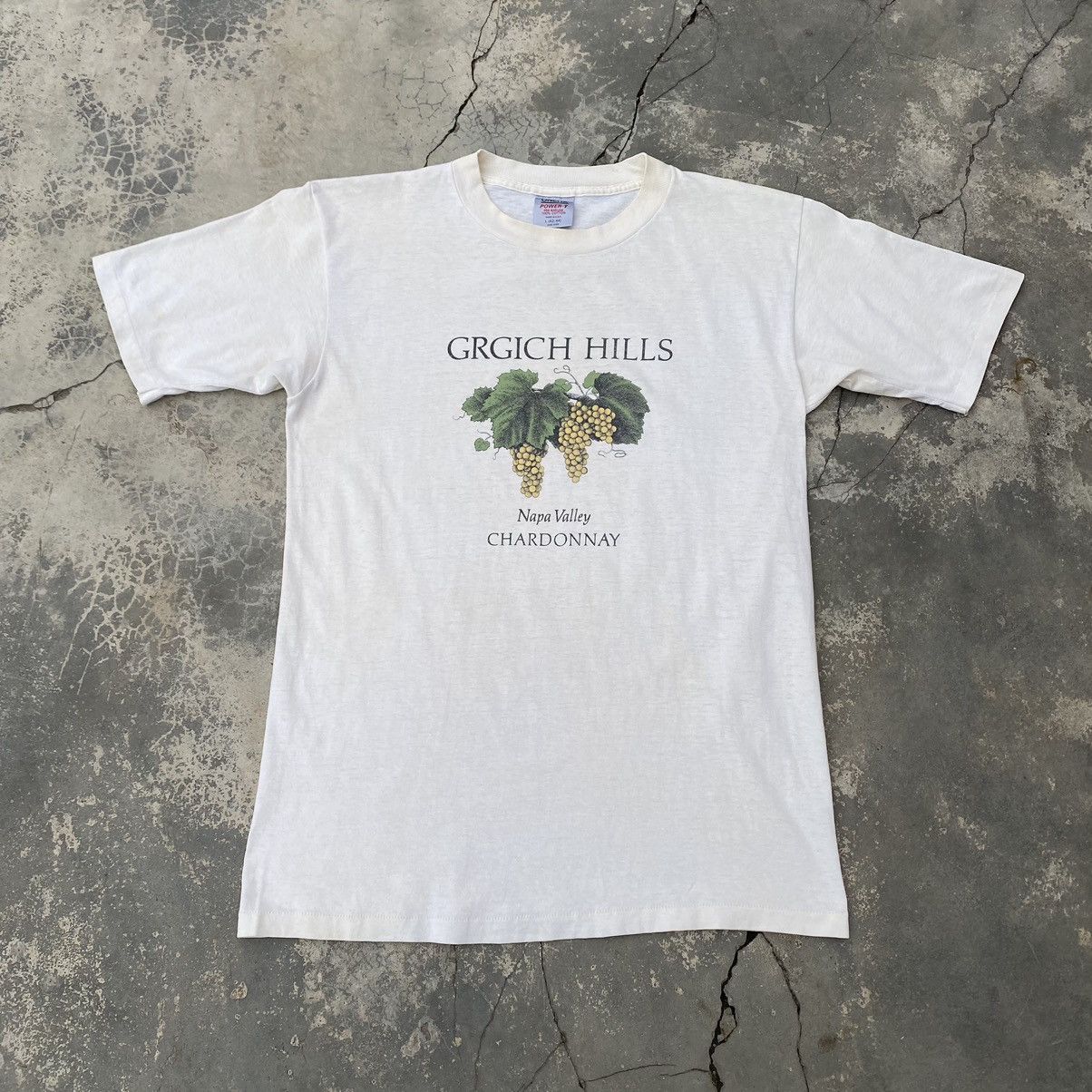 1990s Grgich Hills Napa Valley Chardonnay single stiched
