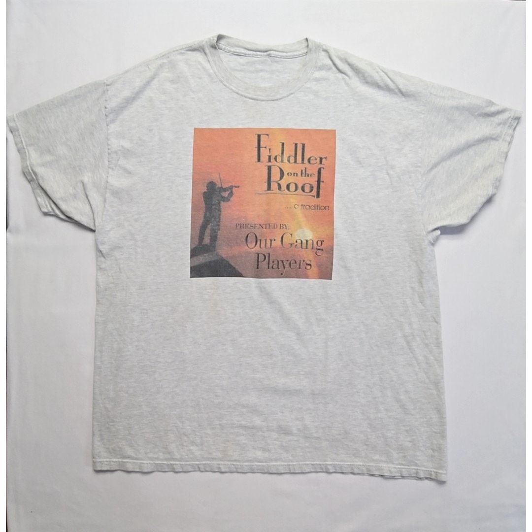 Vintage Vintage Fiddler on the Roof Shirt 2XL Musical Graphic Tee Size US XXL / EU 58 / 5 - 1 Thumbnail