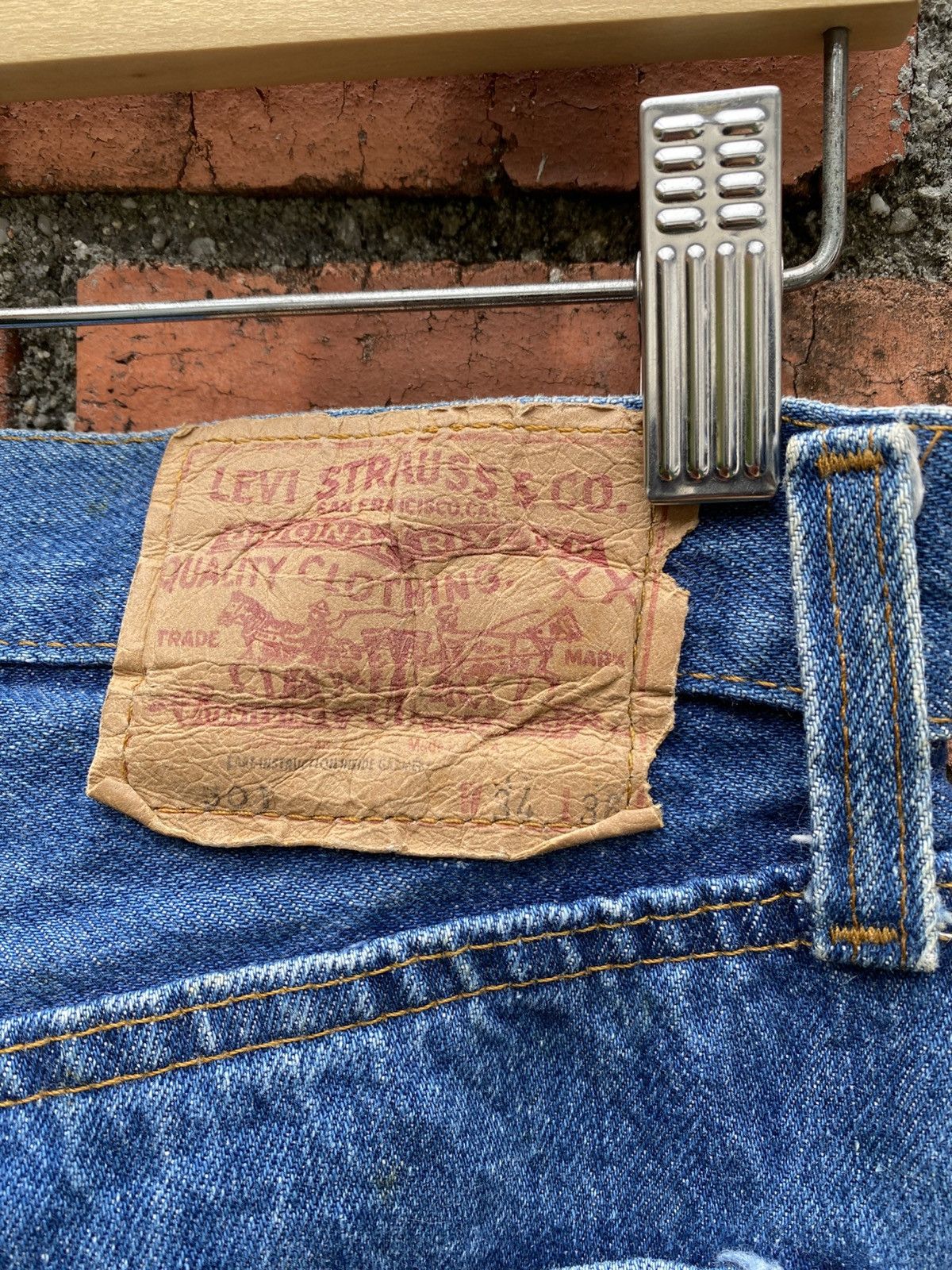 Levi's Vintage Clothing W32x28 Vintage levi's 501 made in Usa 80s Size US 32 / EU 48 - 5 Thumbnail