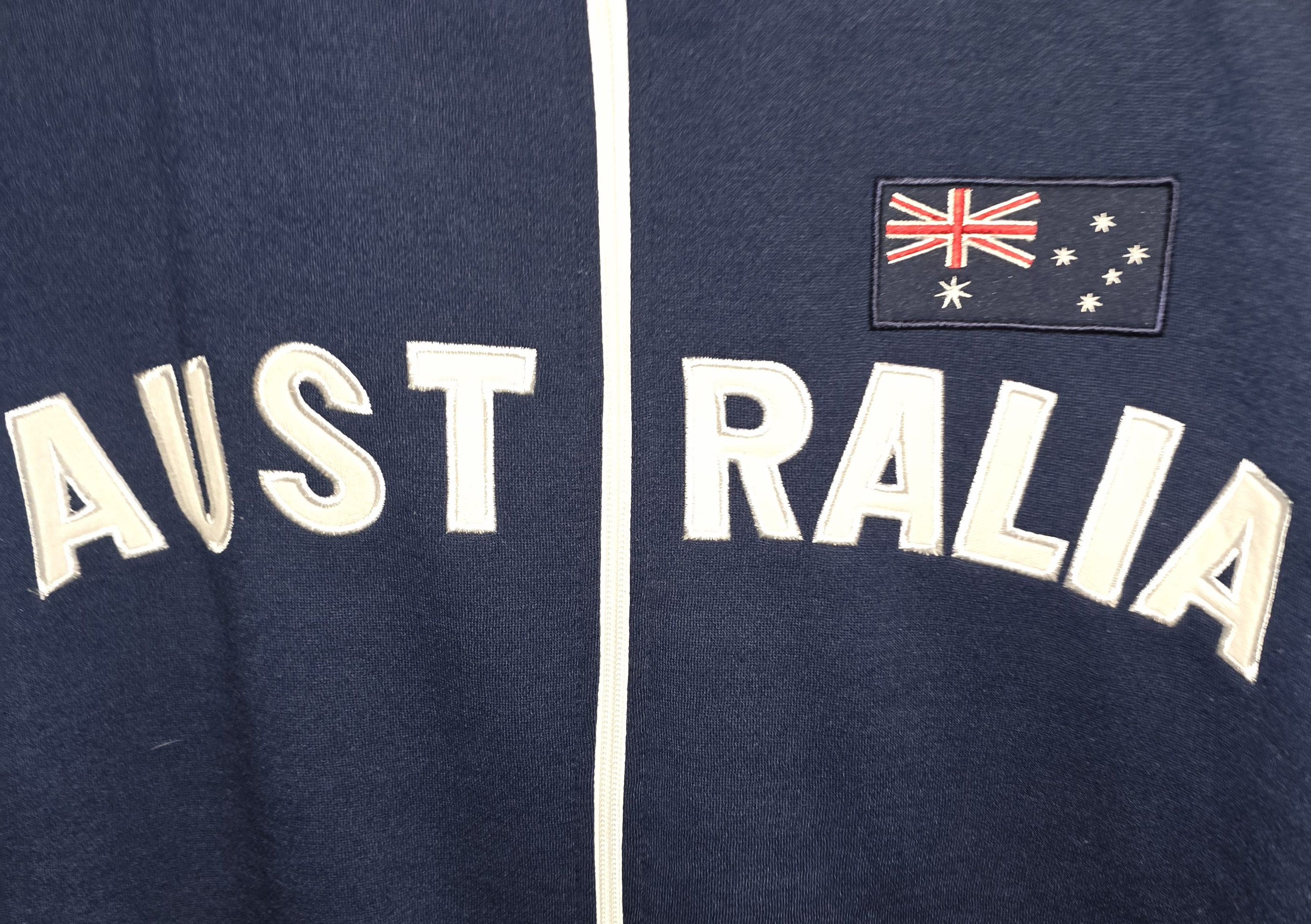 The Australian Outback Collection EUC Size Medium Outback Australia Soccer Track Jacket Size US M / EU 48-50 / 2 - 2 Thumbnail