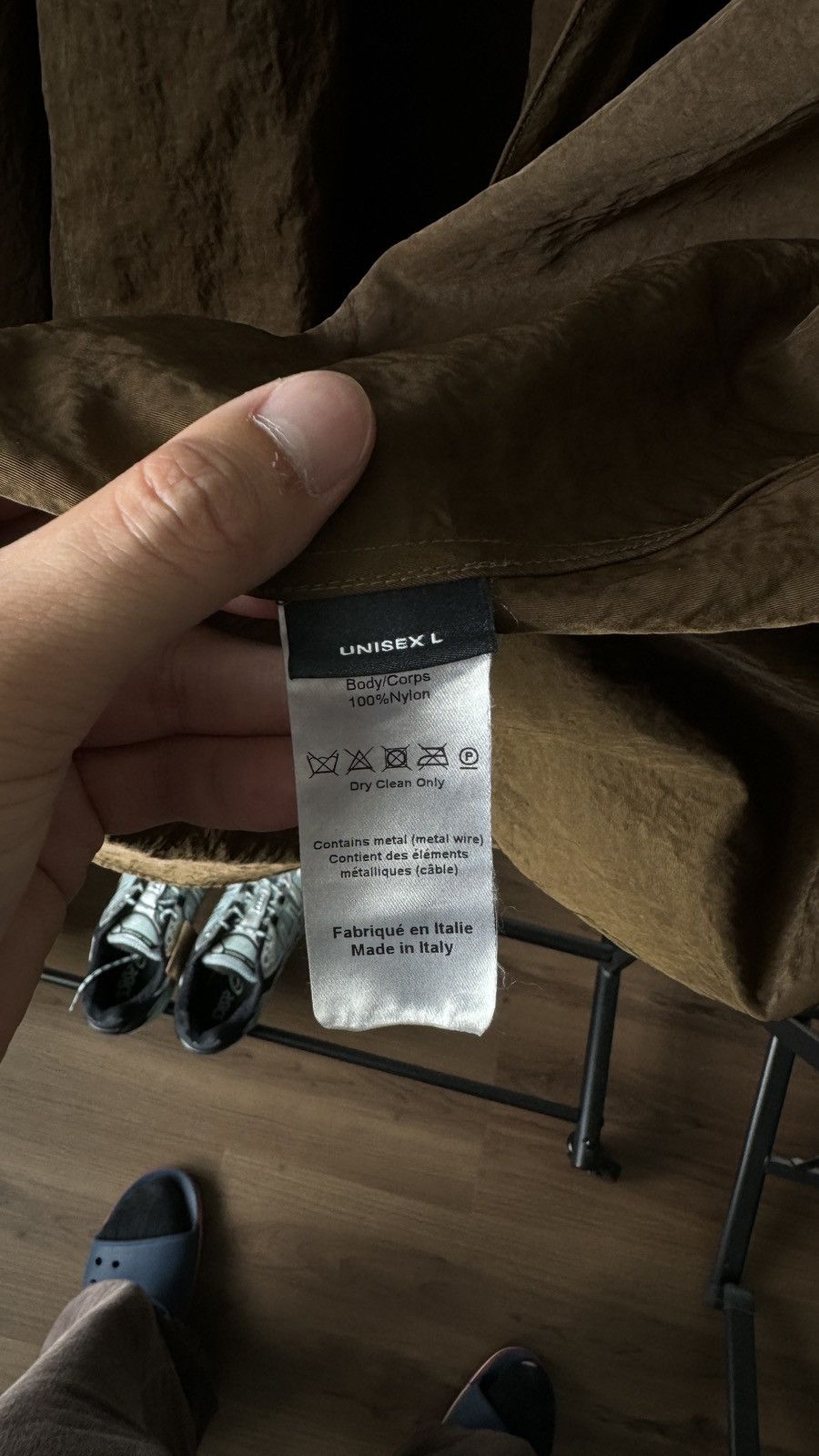 Y/Project Y/Project SSENSE Exclusive Brown Shirt with wire Size US L / EU 52-54 / 3 - 3 Thumbnail