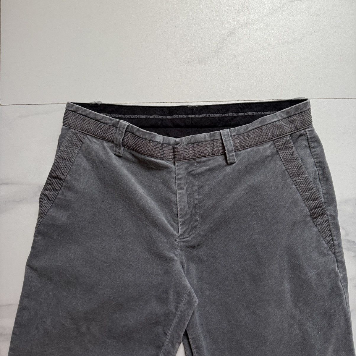 Armani Exchange Armani Exchange Silver Velvety Pants Size US 29 - 5 Thumbnail