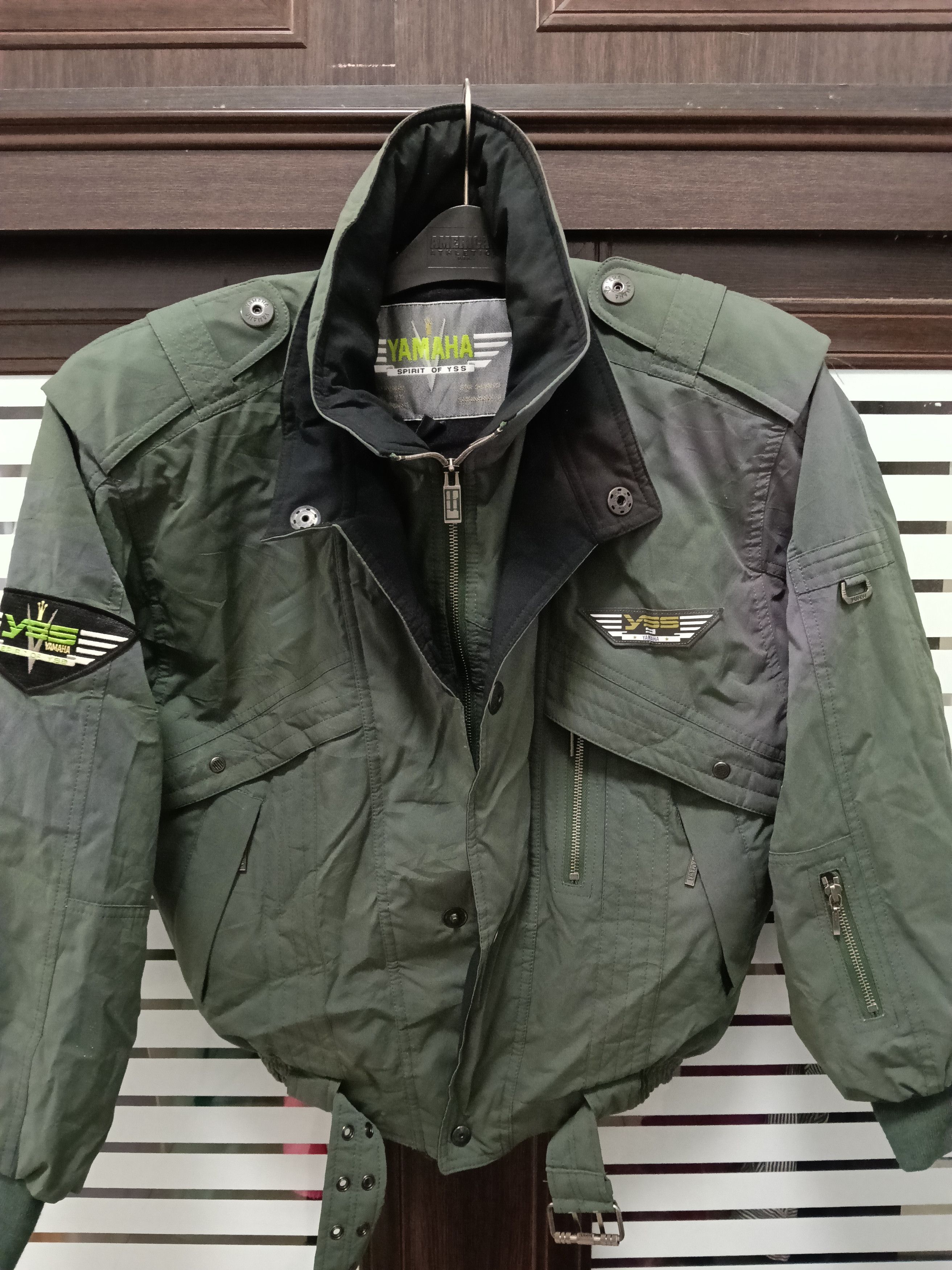 Yamaha 💥 Sunfaded Yamaha Spirit Of YSS Parachute Jacket💥 Size US M / EU 48-50 / 2 - 4 Thumbnail