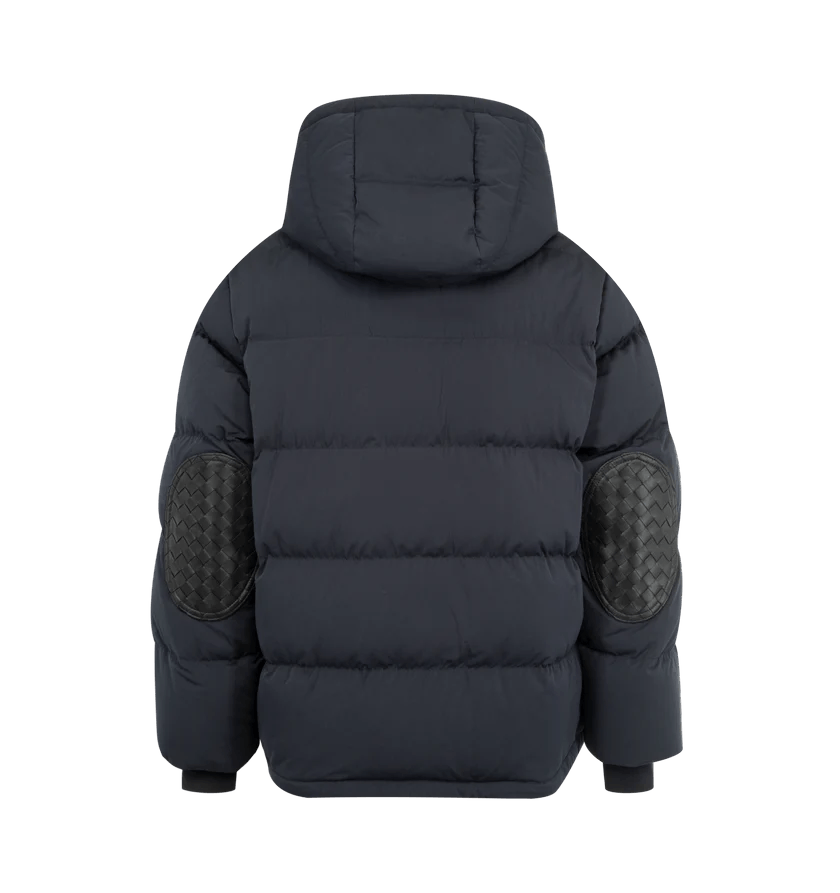 Bottega Veneta o1h1sh10526 Leather Pocket Jacket in Midnight Blue Size US M / EU 48-50 / 2 - 3 Thumbnail