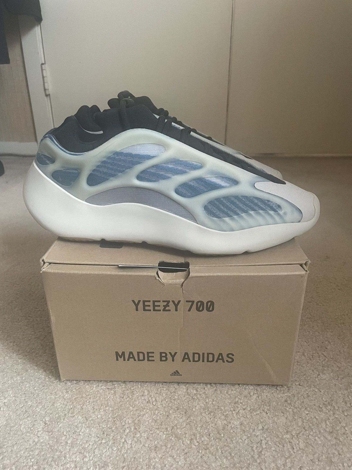 Adidas × Kanye West × Yeezy Adidas Yeezy 700 V3 ‘Kyanite’ Size US 11 / EU 44 - 1 Thumbnail