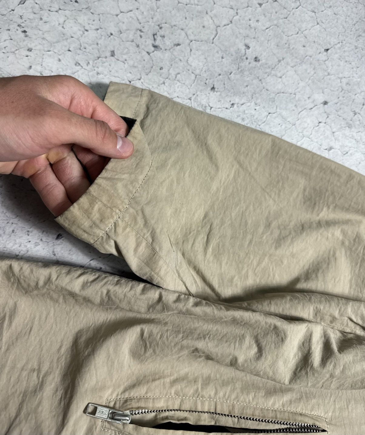 Lacoste Lacoste Vintage Overshot Reversible Jacket Beige Size US XL / EU 56 / 4 - 5 Thumbnail