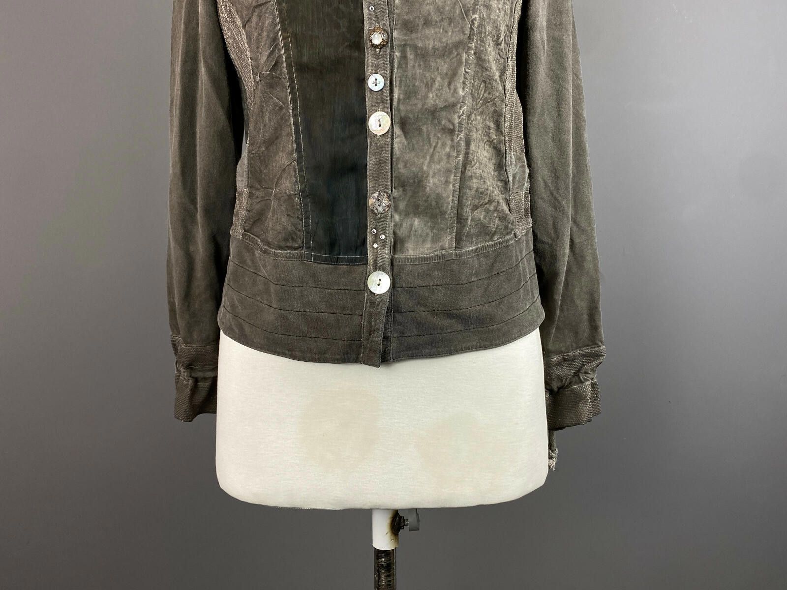 Ellesse Elly By Elisa Cavaletti Designer Grey Jacket Size S / 1 Size S / US 4 / IT 40 - 3 Thumbnail