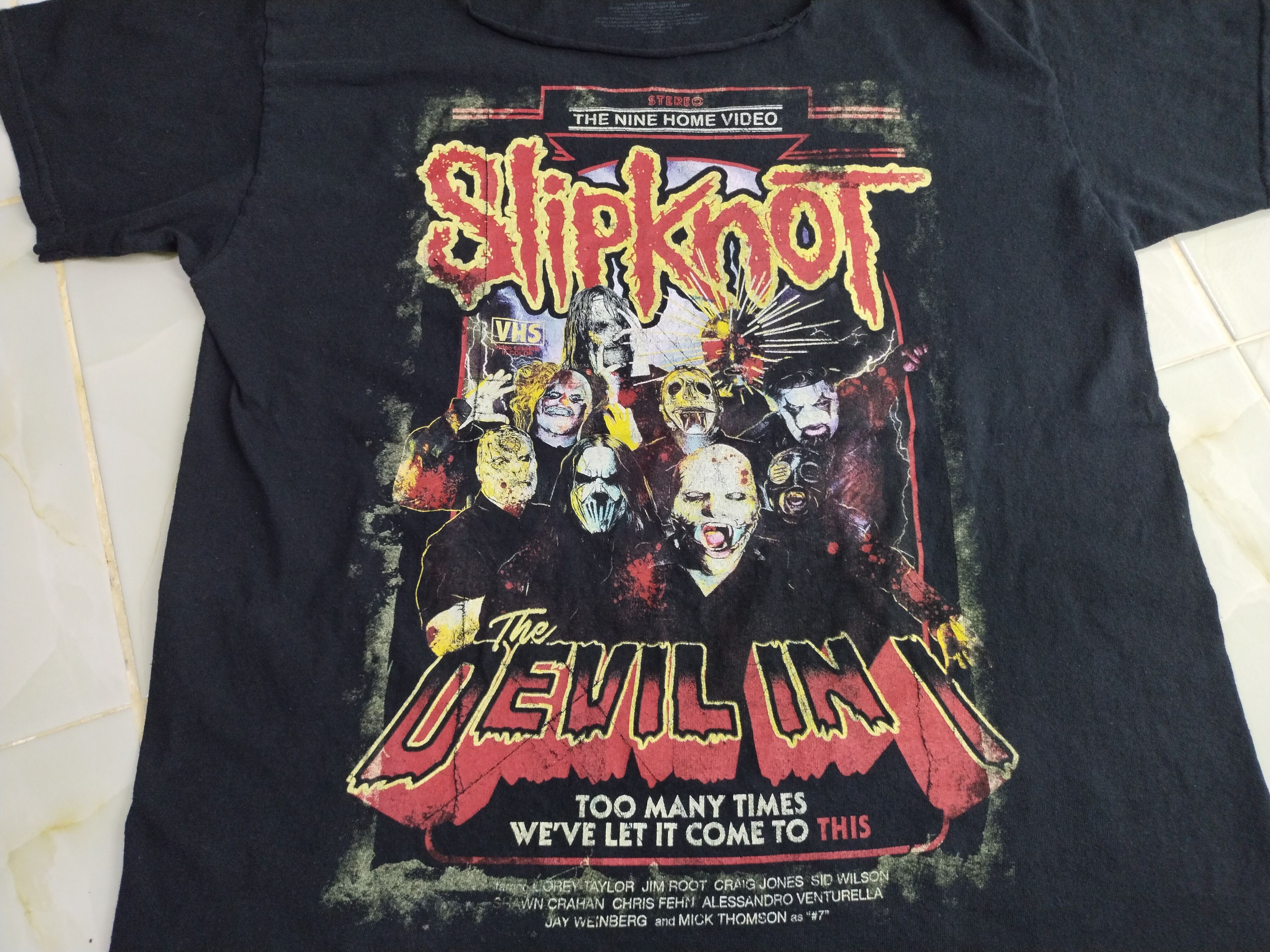 Slipknot Slipknot Devil in The Nine Shirt Tee Size US M / EU 48-50 / 2 - 7 Thumbnail