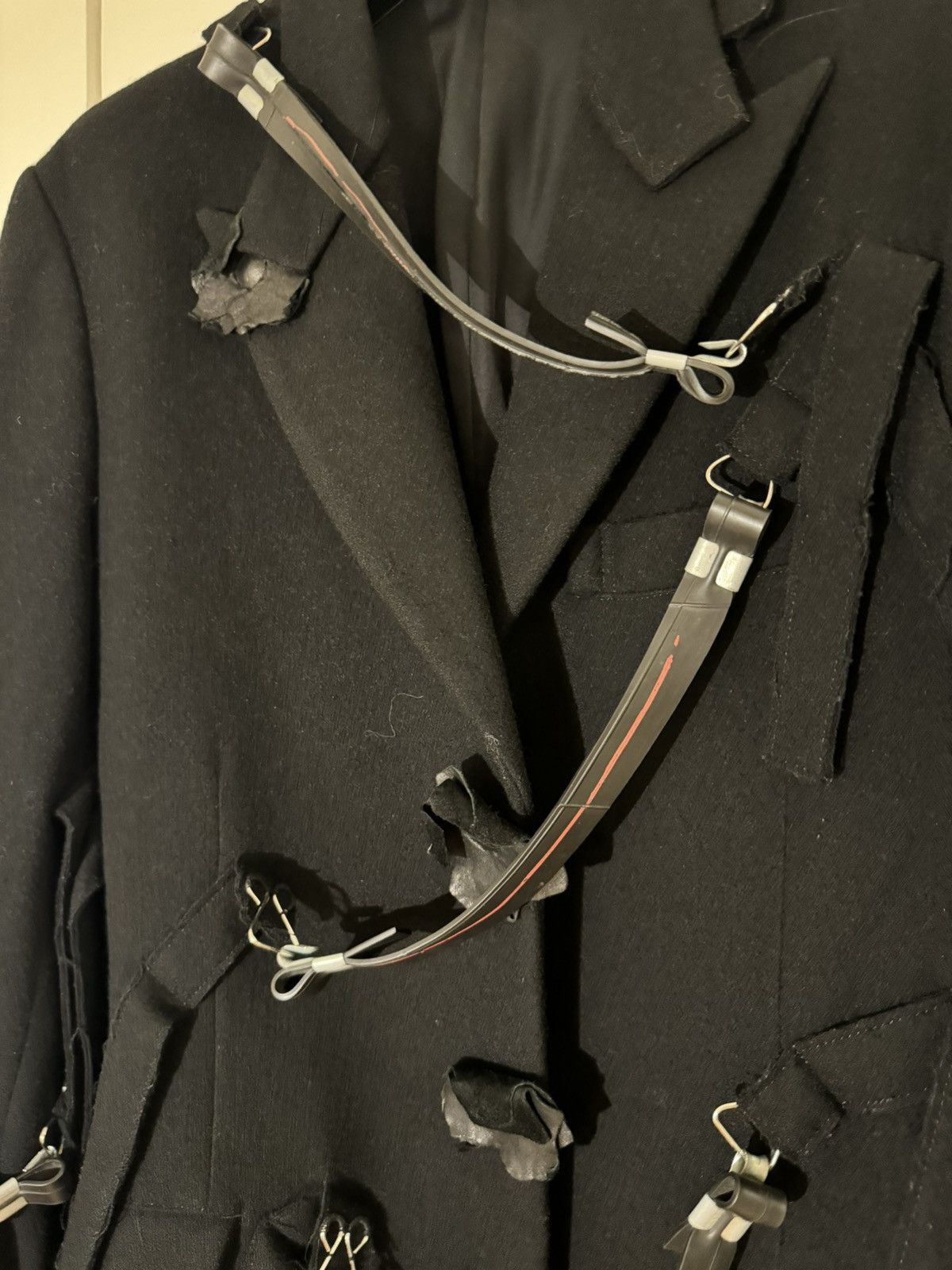 Yohji Yamamoto Yohji Yamamoto Pour Homme FW21 Wool Coat Size US M / EU 48-50 / 2 - 3 Thumbnail