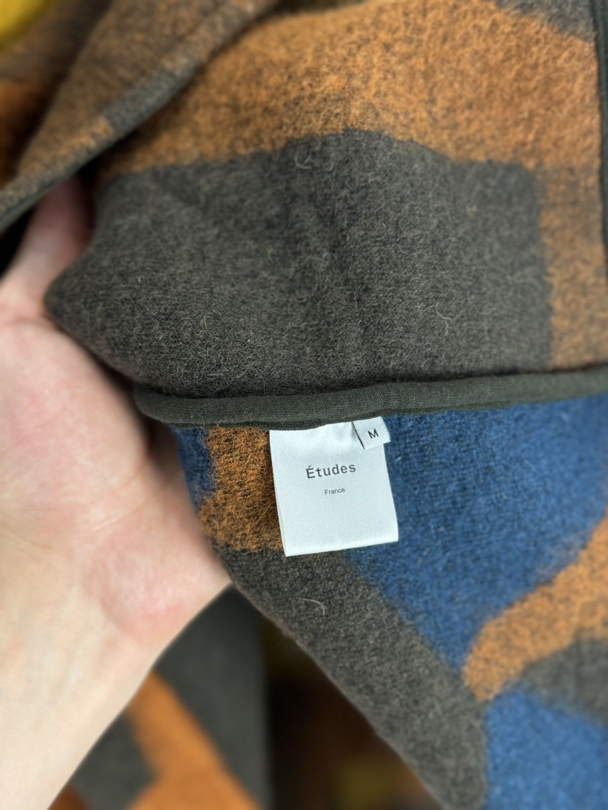 Etudes Etudes France Geometric Multicolor Poncho Unisex Jacket Size M / US 6-8 / IT 42-44 - 16 Thumbnail