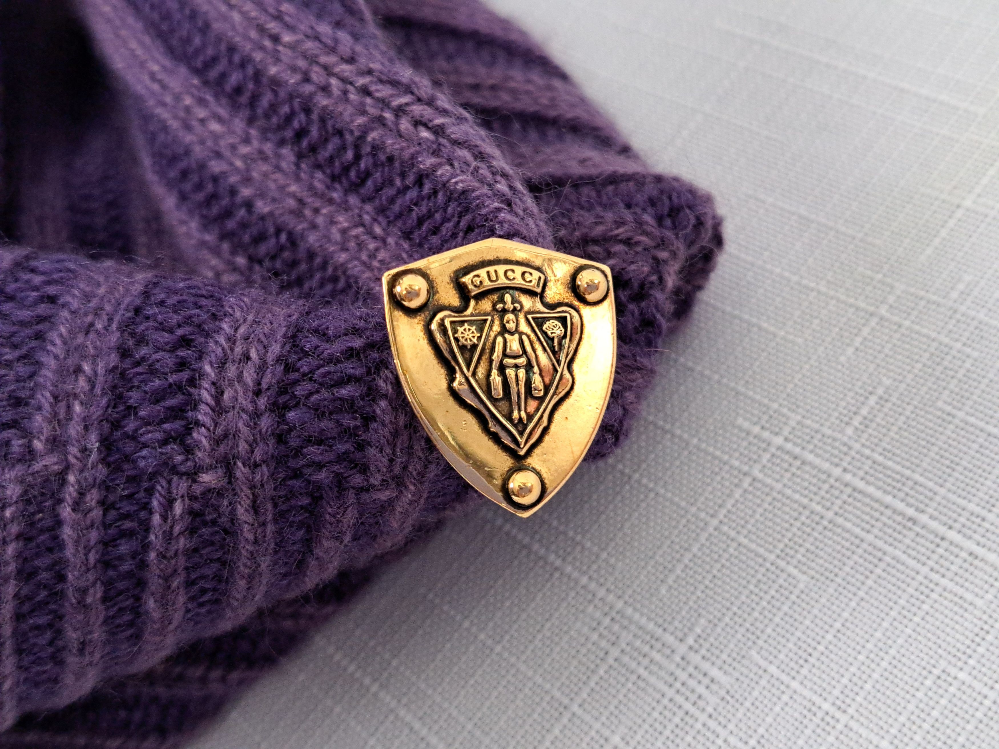Gucci GUCCI aging effect cashmere turtleneck. Size S Size S / US 4 / IT 40 - 10 Thumbnail